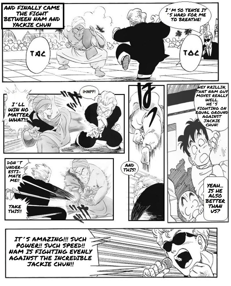 Dragon ball An Earth without Goku The warriors meet 第23页