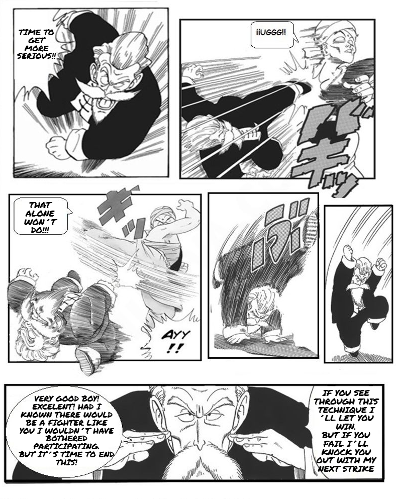 Dragon ball An Earth without Goku The warriors meet 第24页