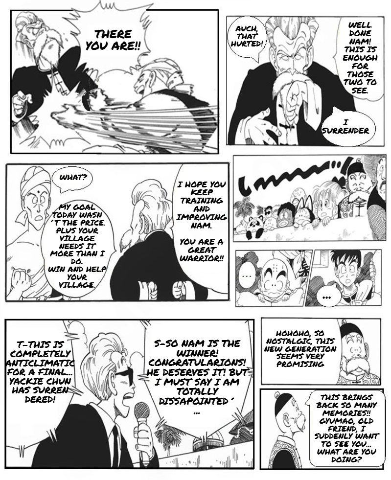 Dragon ball An Earth without Goku The warriors meet 第26页