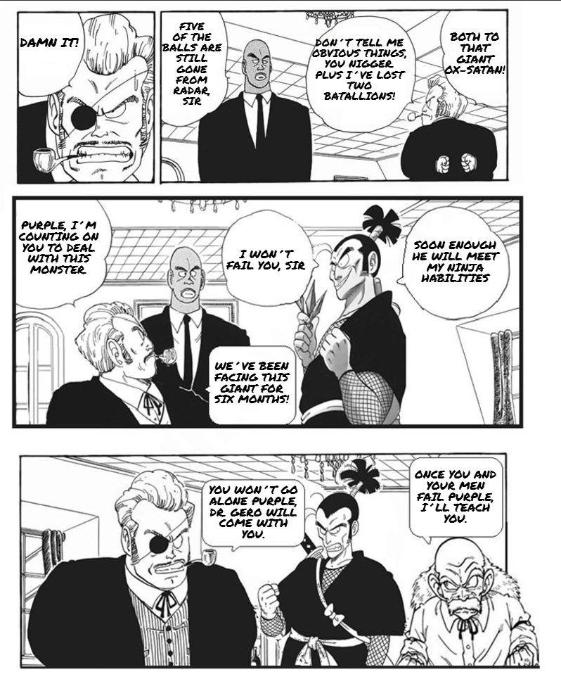 Dragon ball An Earth without Goku The warriors meet 第5页