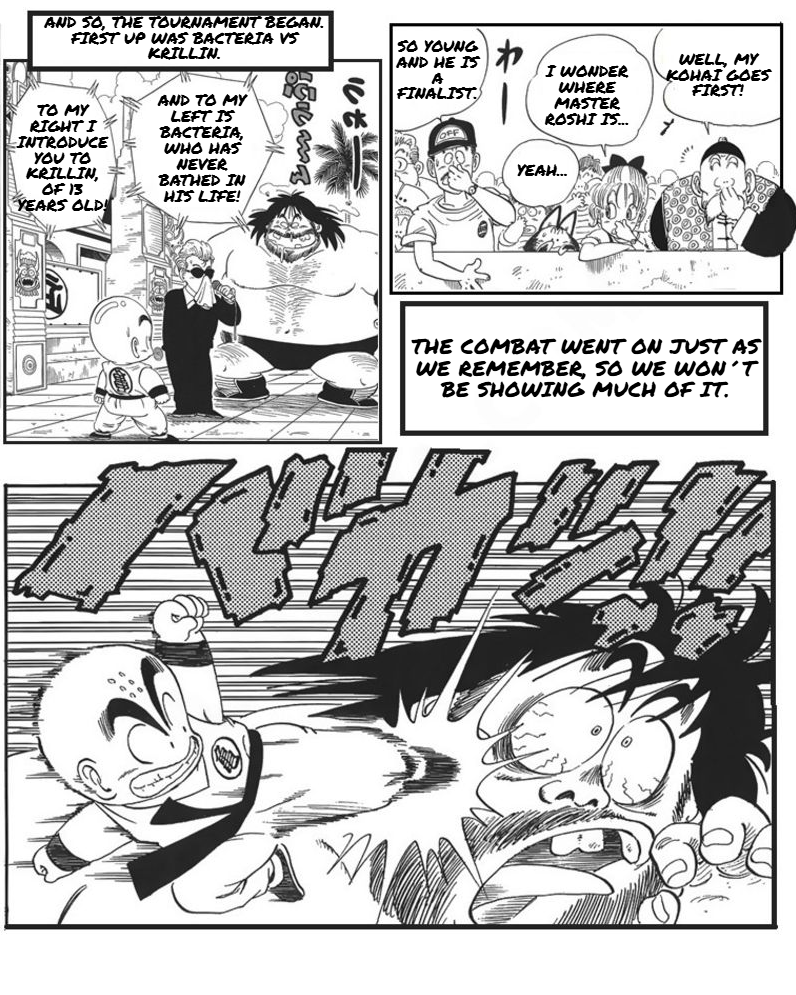 Dragon ball An Earth without Goku The warriors meet 第9页