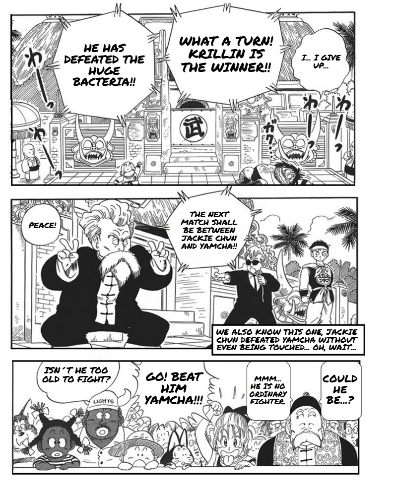Dragon ball An Earth without Goku The warriors meet 第10页