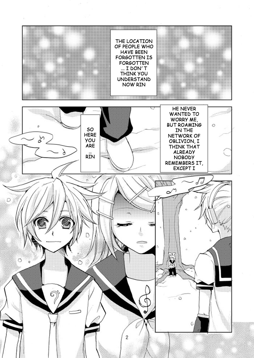 VOCALOID - soundless voice (Doujinshi) 第2页
