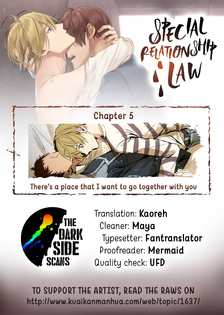 Special Relationship Law There's a place where I want to go together with you 第1页