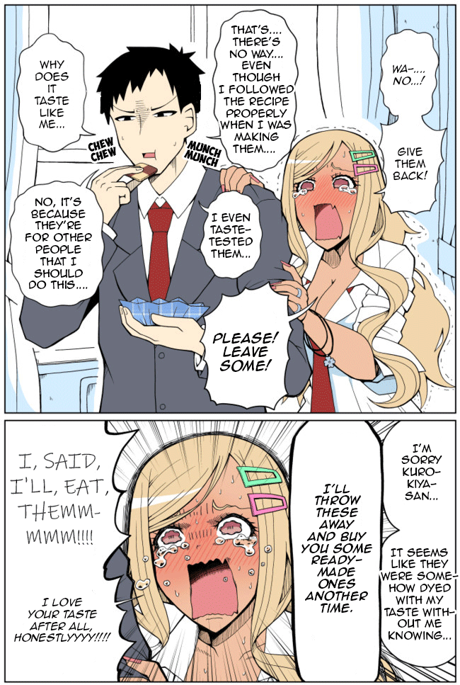 Tedama ni Toritai Kurokiya-san Twitter Short #2 - A tan-skinned gal is playing around on White Day 第2页