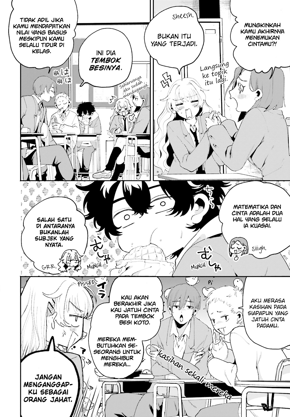 Filter-Goshi no Kanojo Tembok Besi Dan Wajah Batu 第14页