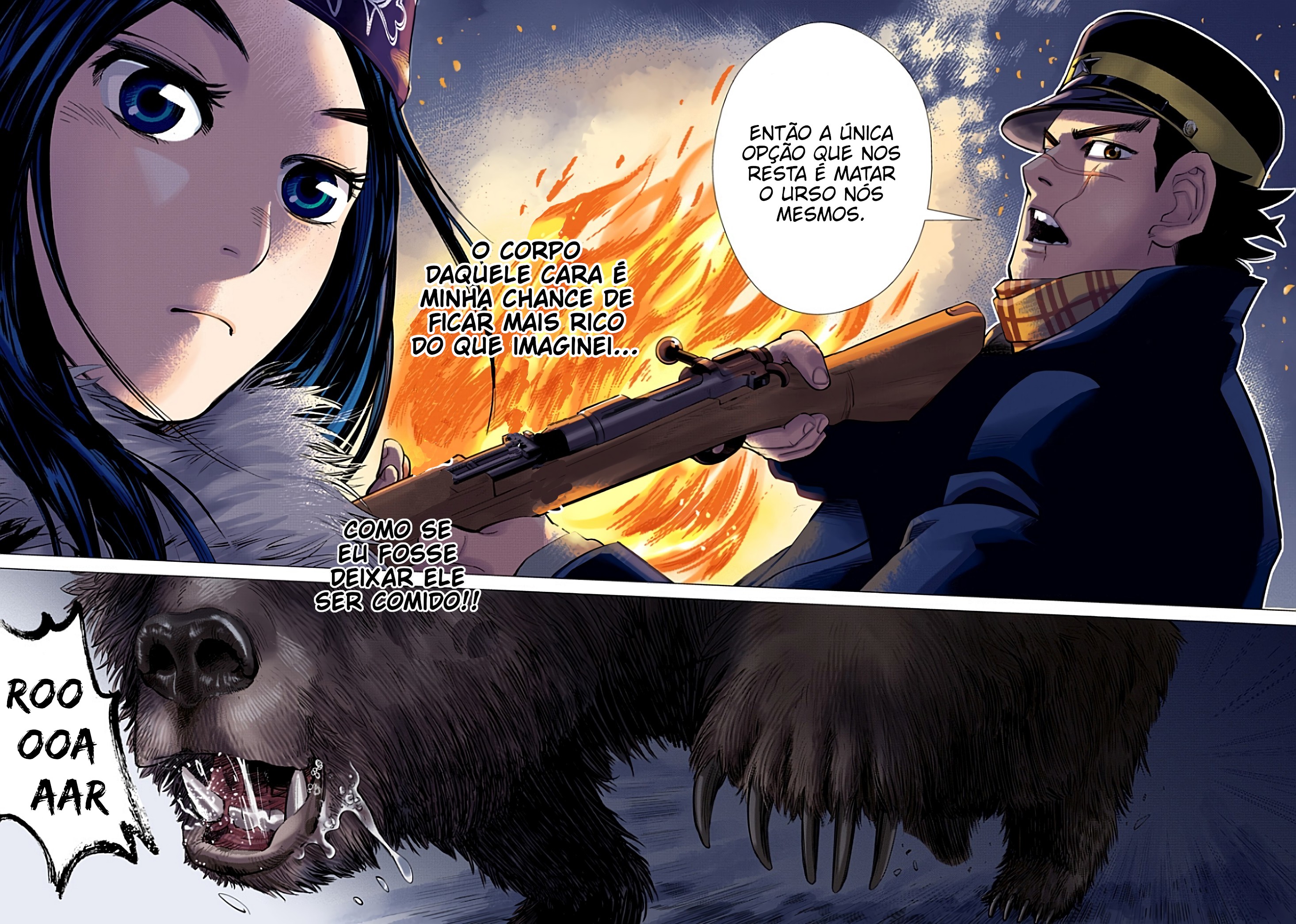 Golden Kamuy (Official Colored) Sugimoto, o imortal 第55页