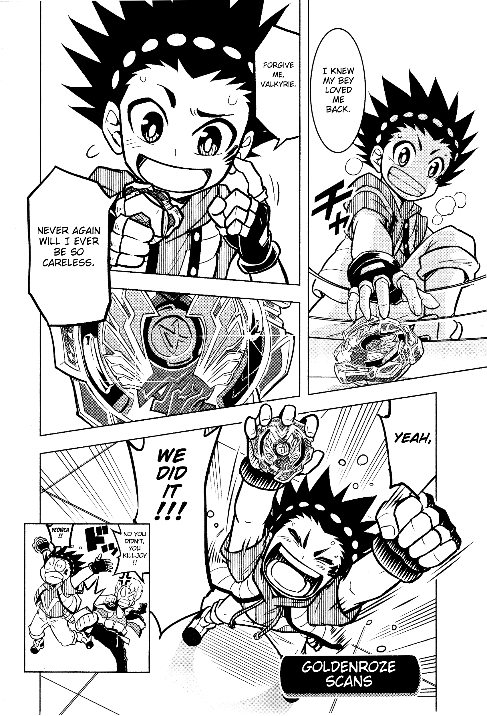 Beyblade Burst Vol. 1 Ch. 2 第37页