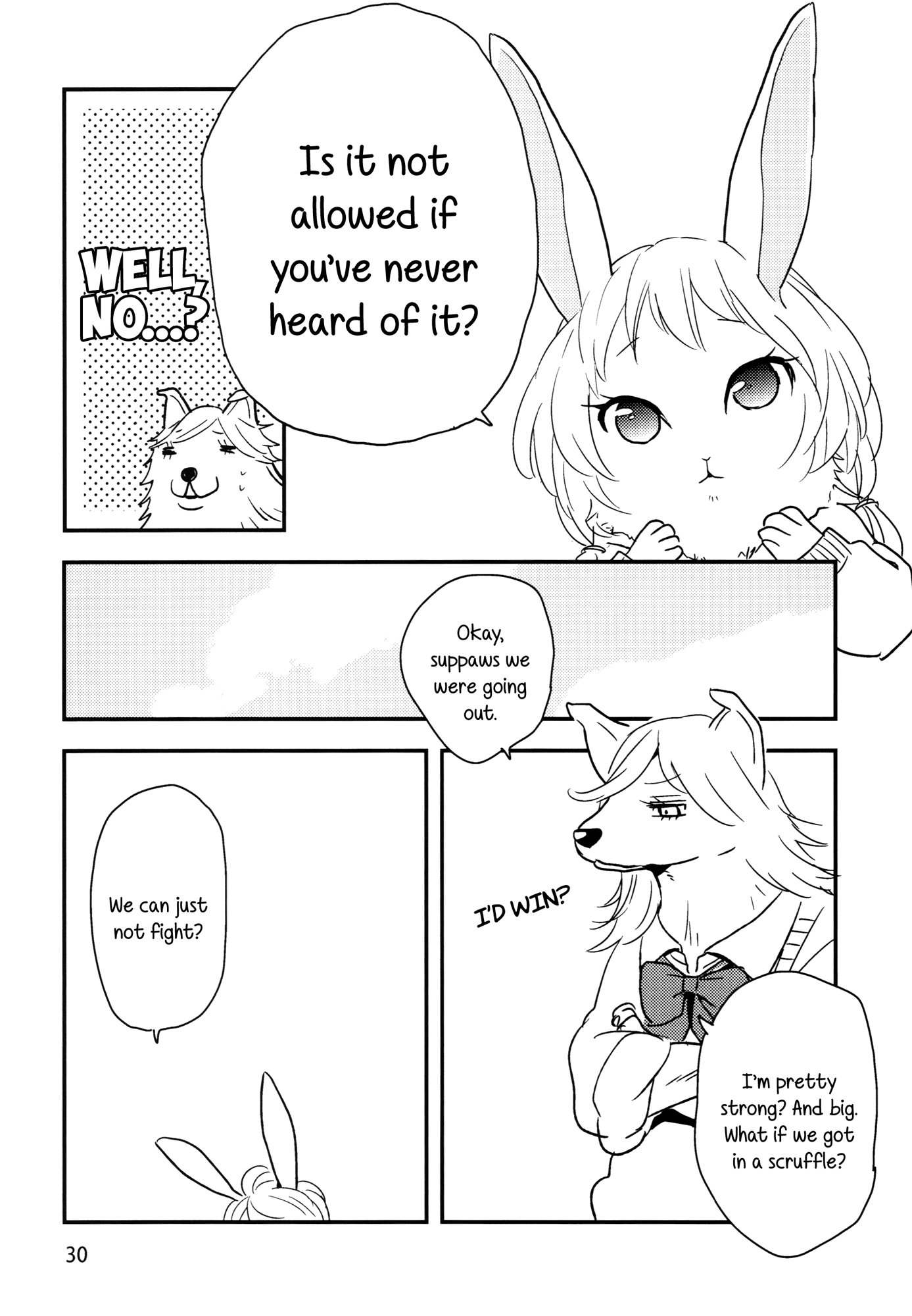 BOMBSHELLS Furry Yuri Schoolgirls 第4页