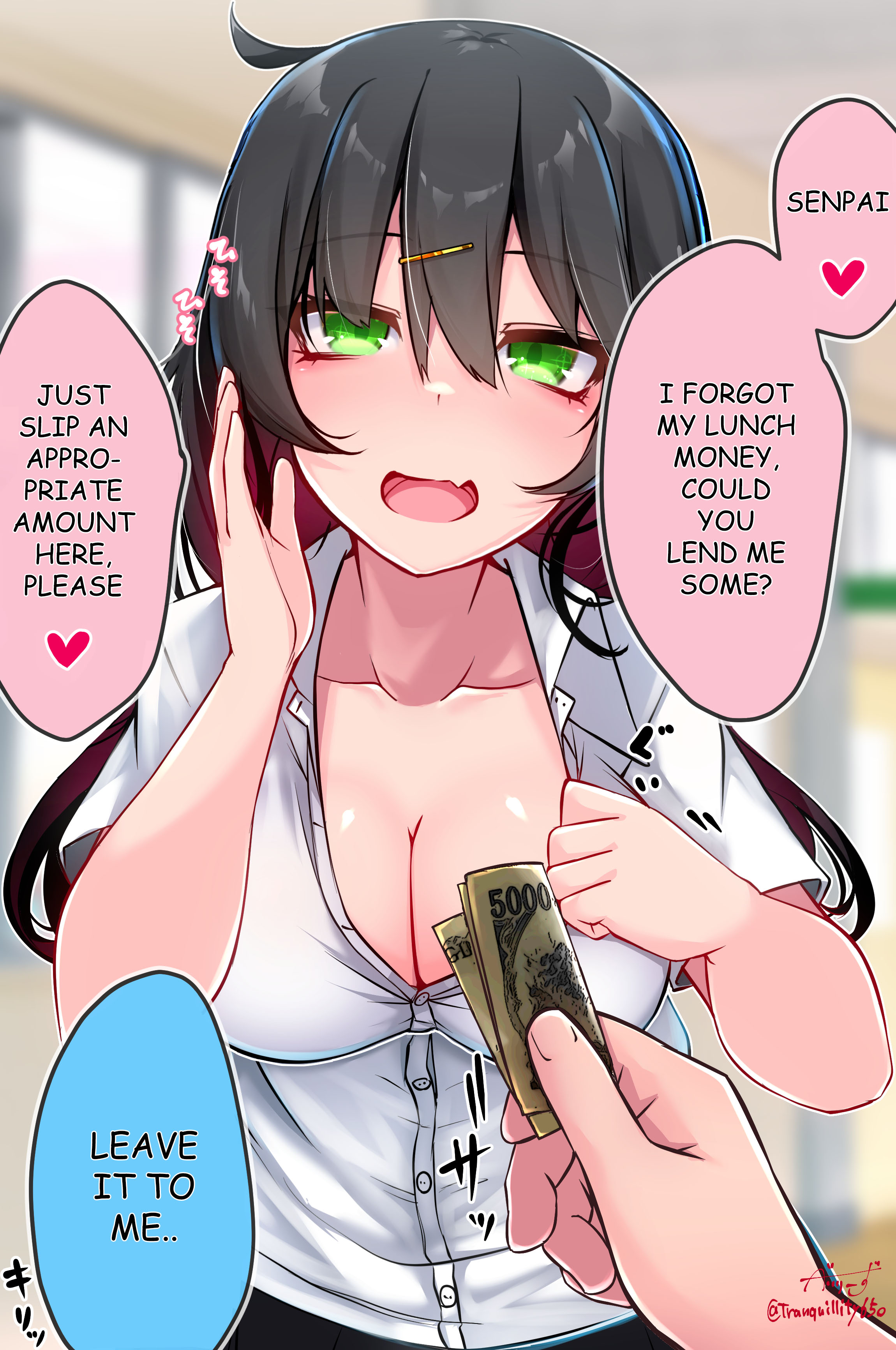 That Dangerous Kouhai at School 第1页