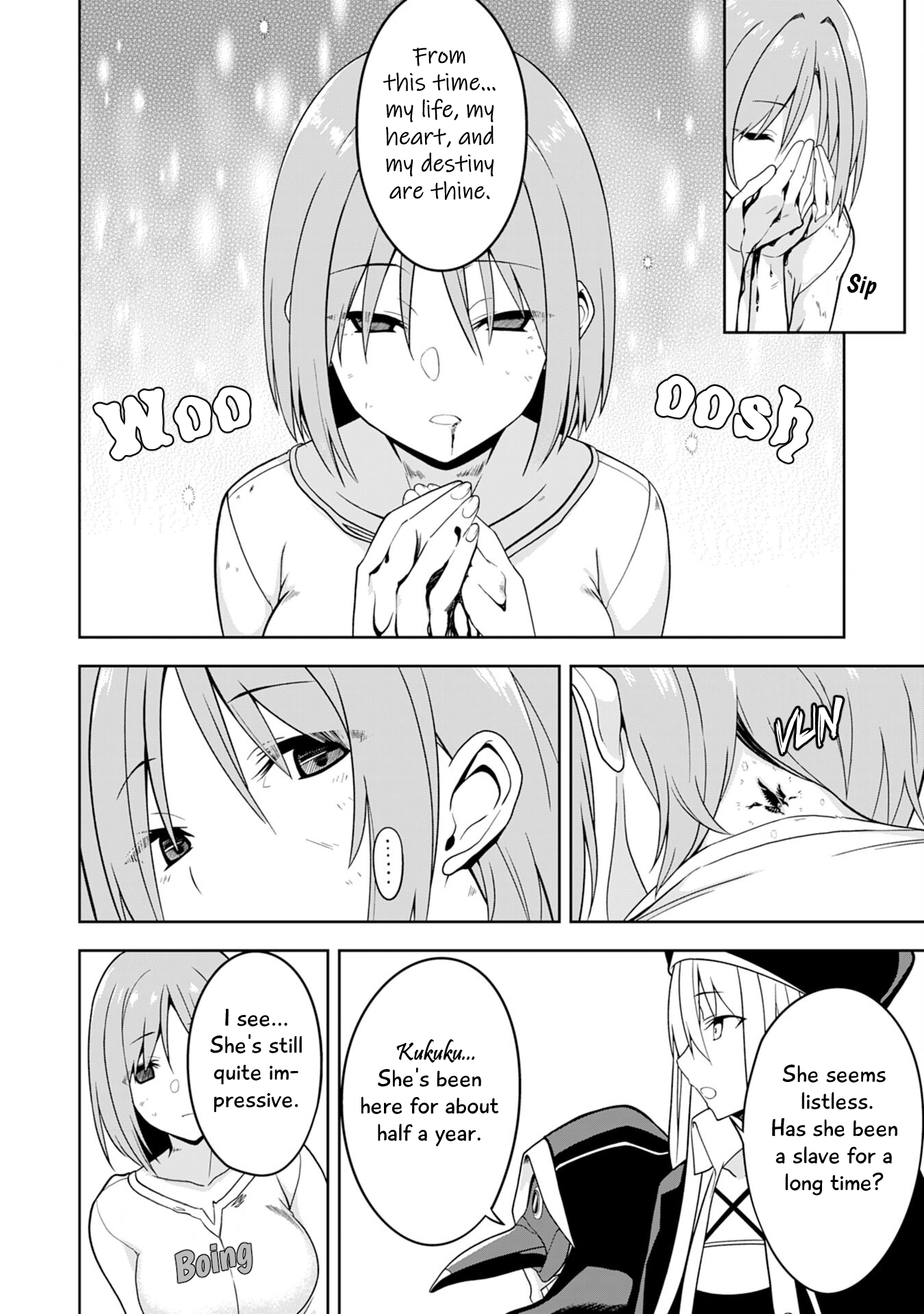 Eroi Koto Suru Tame ni Kyonyuu Bishoujo Dorei wo Katta Hazu ga, Oshishou-sama to Shitawa Rete Omotta Toori ni Ikanaku Naru Hanashi The Magician and the Slave 第12页
