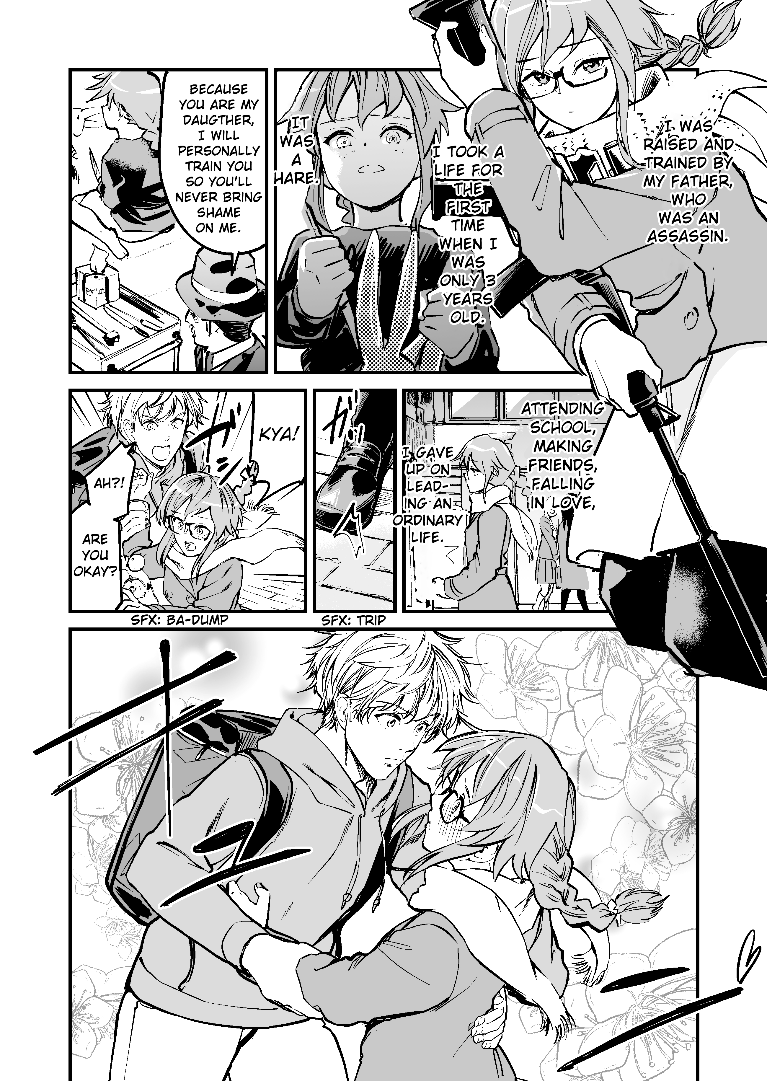 Koroshiya Shoujo no Renai Shiren 第1页