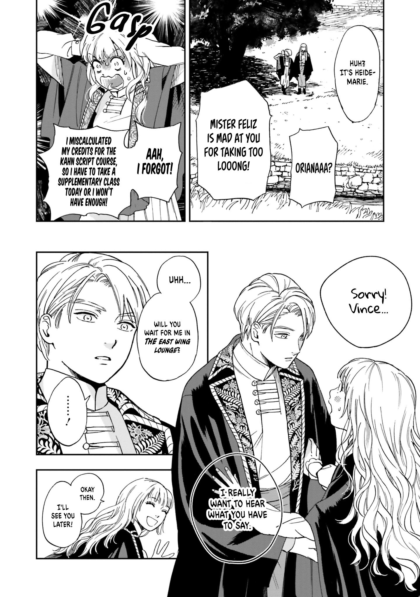 Shinimodori no Mahou Gakkou Seikatsu o, Moto Koibito to Prologue kara (※Tadashi Koukando wa Zero) The Second Entrance Ceremony 第11页