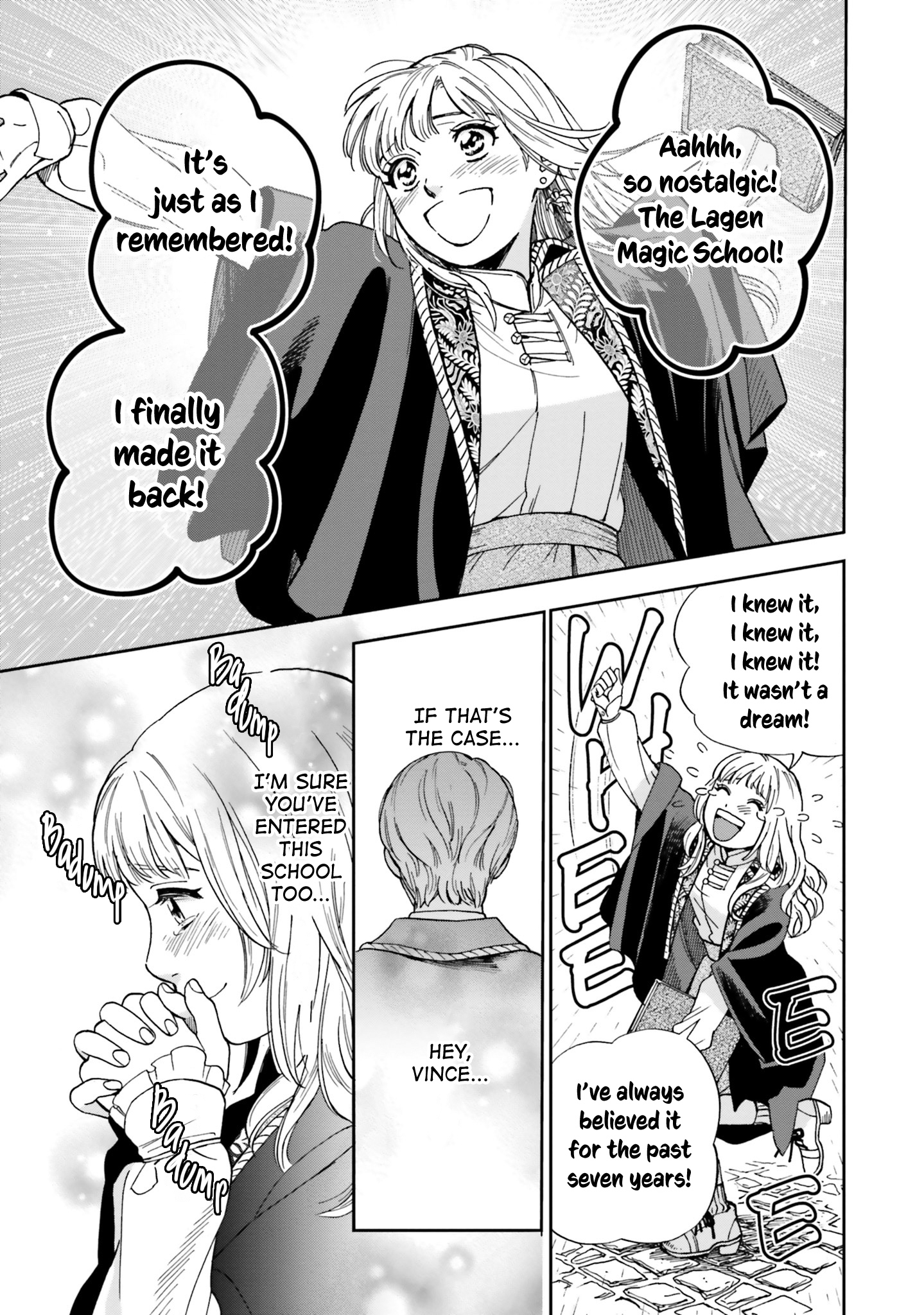 Shinimodori no Mahou Gakkou Seikatsu o, Moto Koibito to Prologue kara (※Tadashi Koukando wa Zero) The Second Entrance Ceremony 第24页