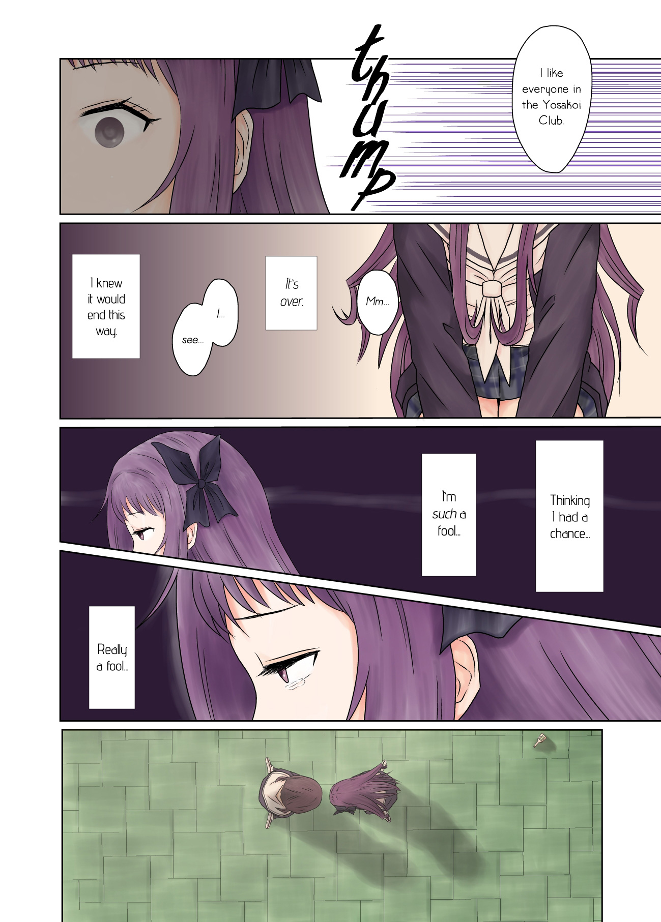 Hanayamata - YayaNaru (Doujinshi) Part 4 第4页