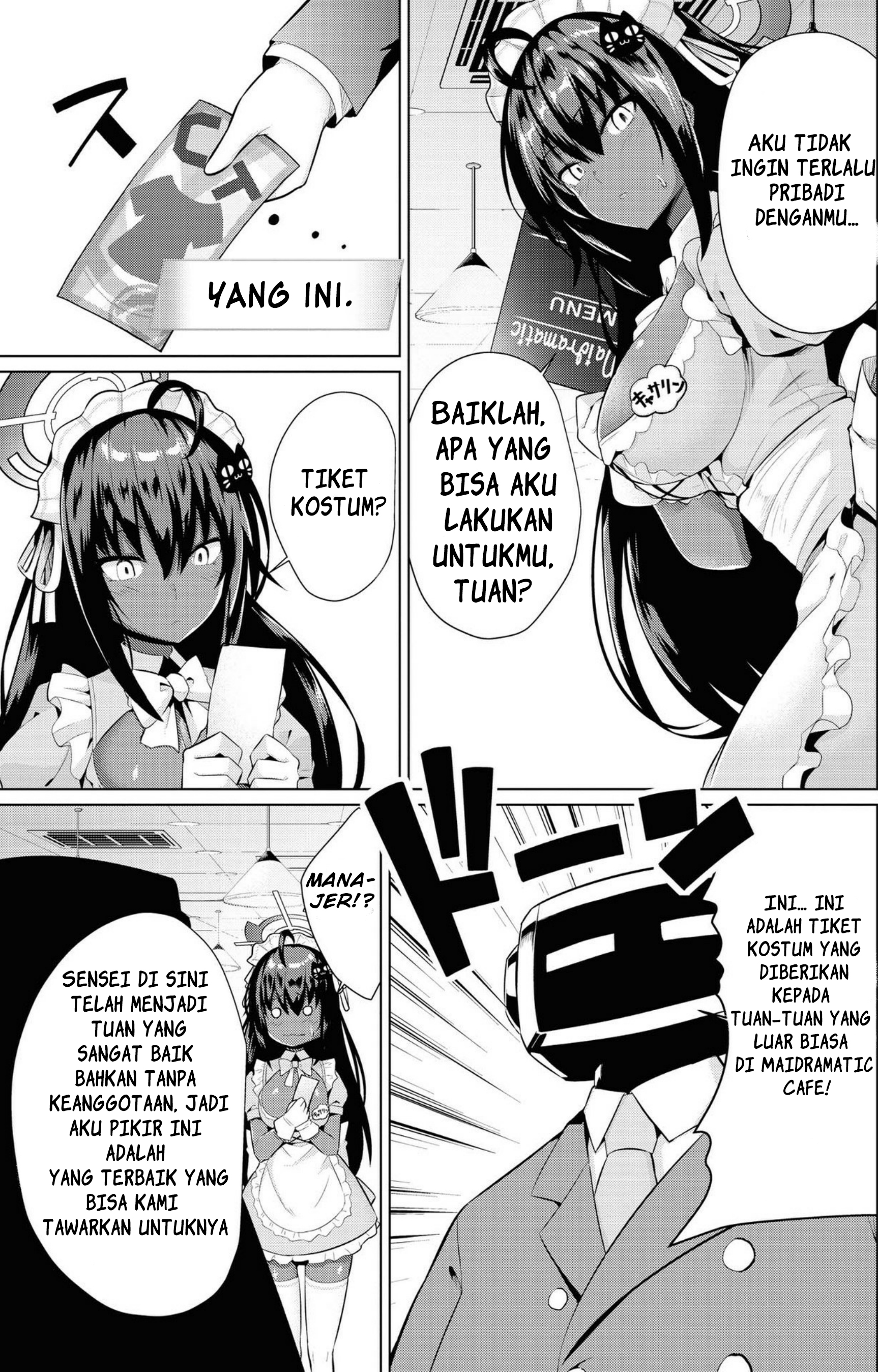 Blue Archive Comic Anthology Mimpi kedua karin 第6页