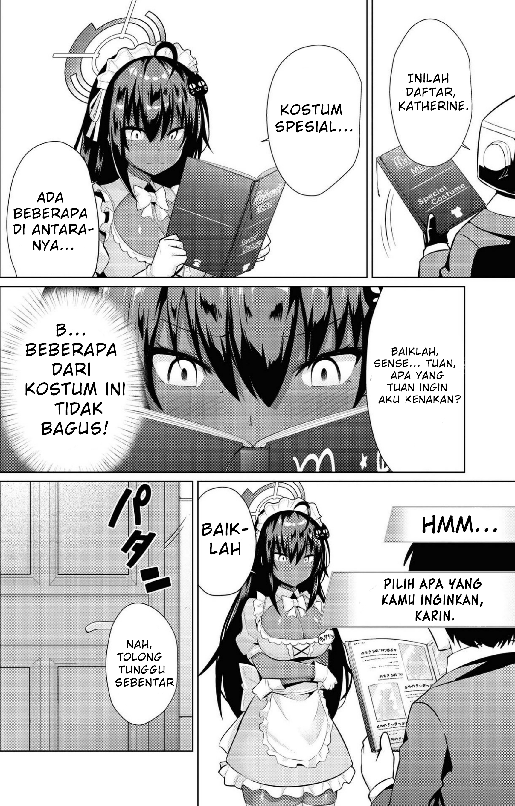 Blue Archive Comic Anthology Mimpi kedua karin 第7页