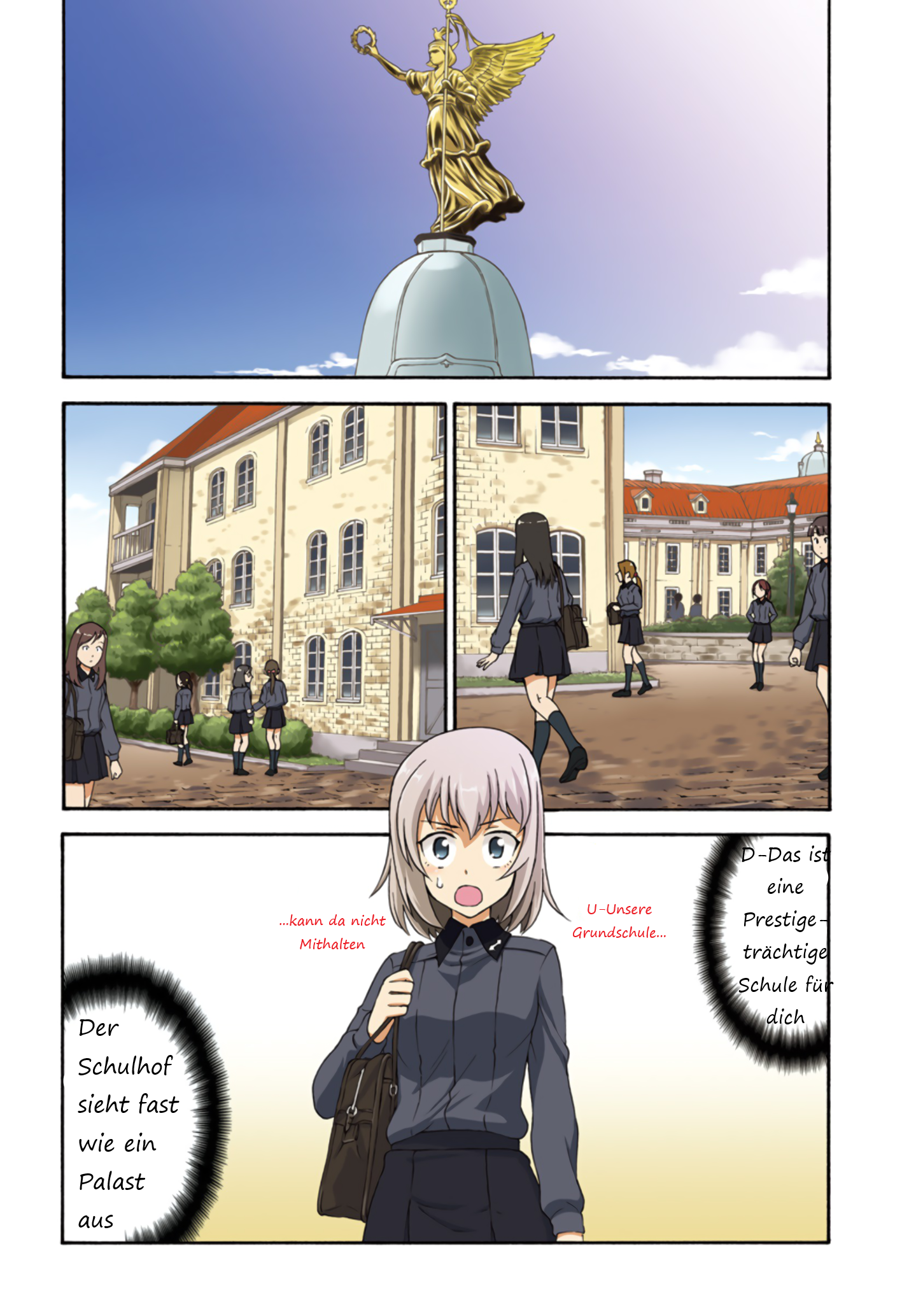 GIRLS und PANZER - phase.ERIKA Vol.1 Ch.01 - Die verehrte Kuromorimine 第3页