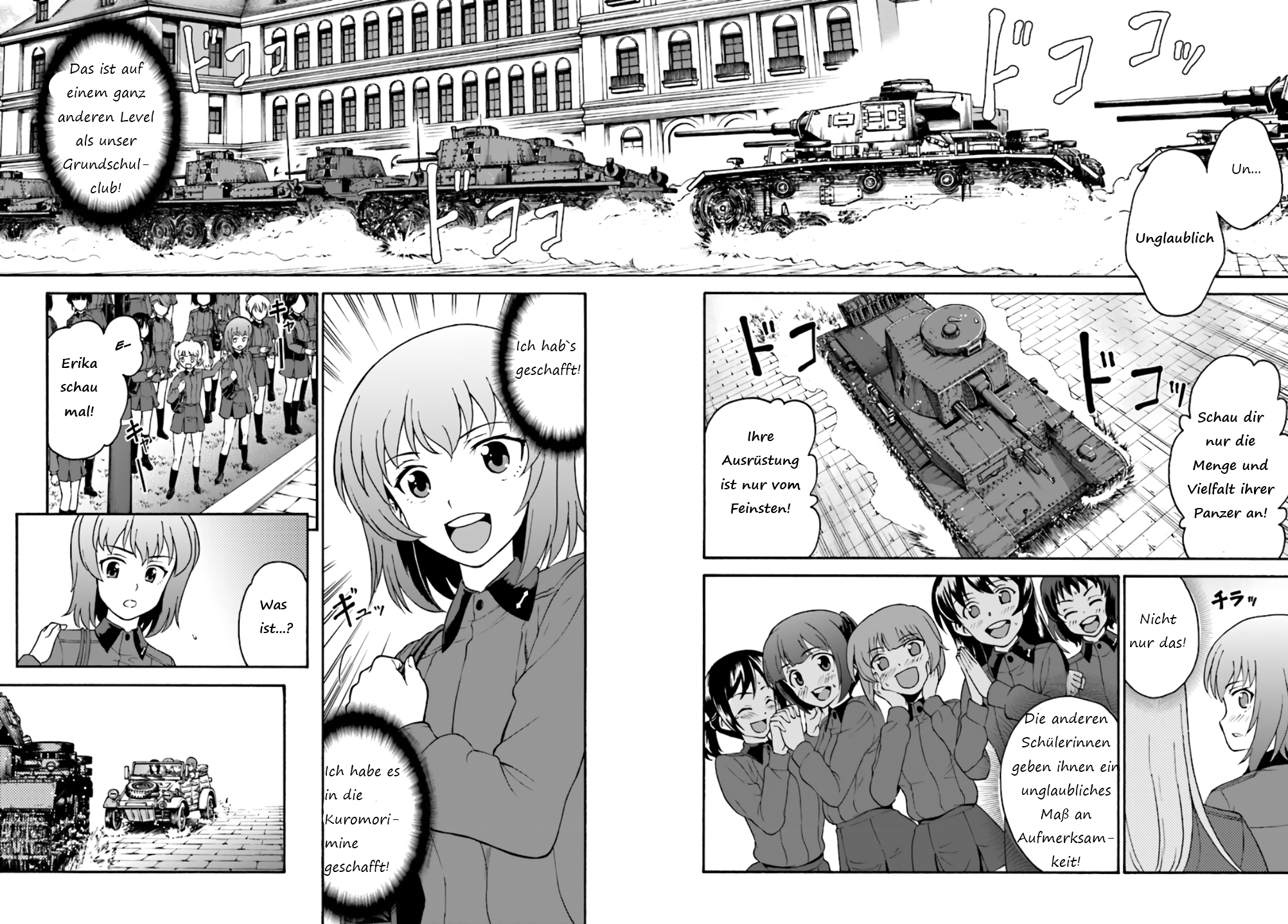 GIRLS und PANZER - phase.ERIKA Vol.1 Ch.01 - Die verehrte Kuromorimine 第8页