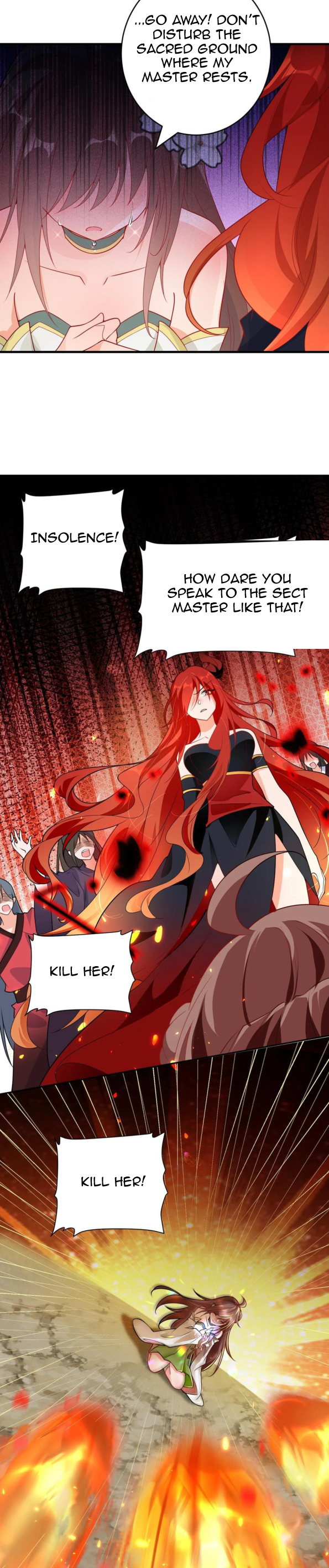 I Was Forced to Open a Harem to Resurrect the Master I Had a Crush on You were the one who took her life! 第8页
