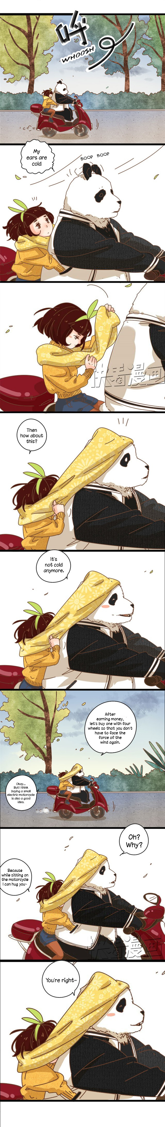 My Panda Boyfriend Because I can hug you 第1页