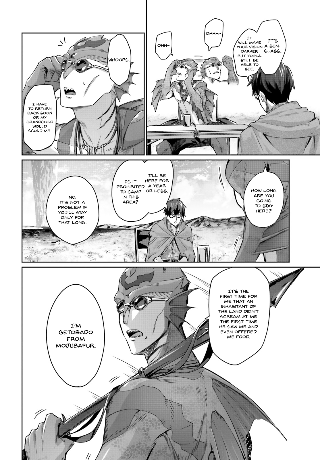 Ihoujin, Dungeon ni Moguru A foreigner can’t explore the dungeon. 第18页