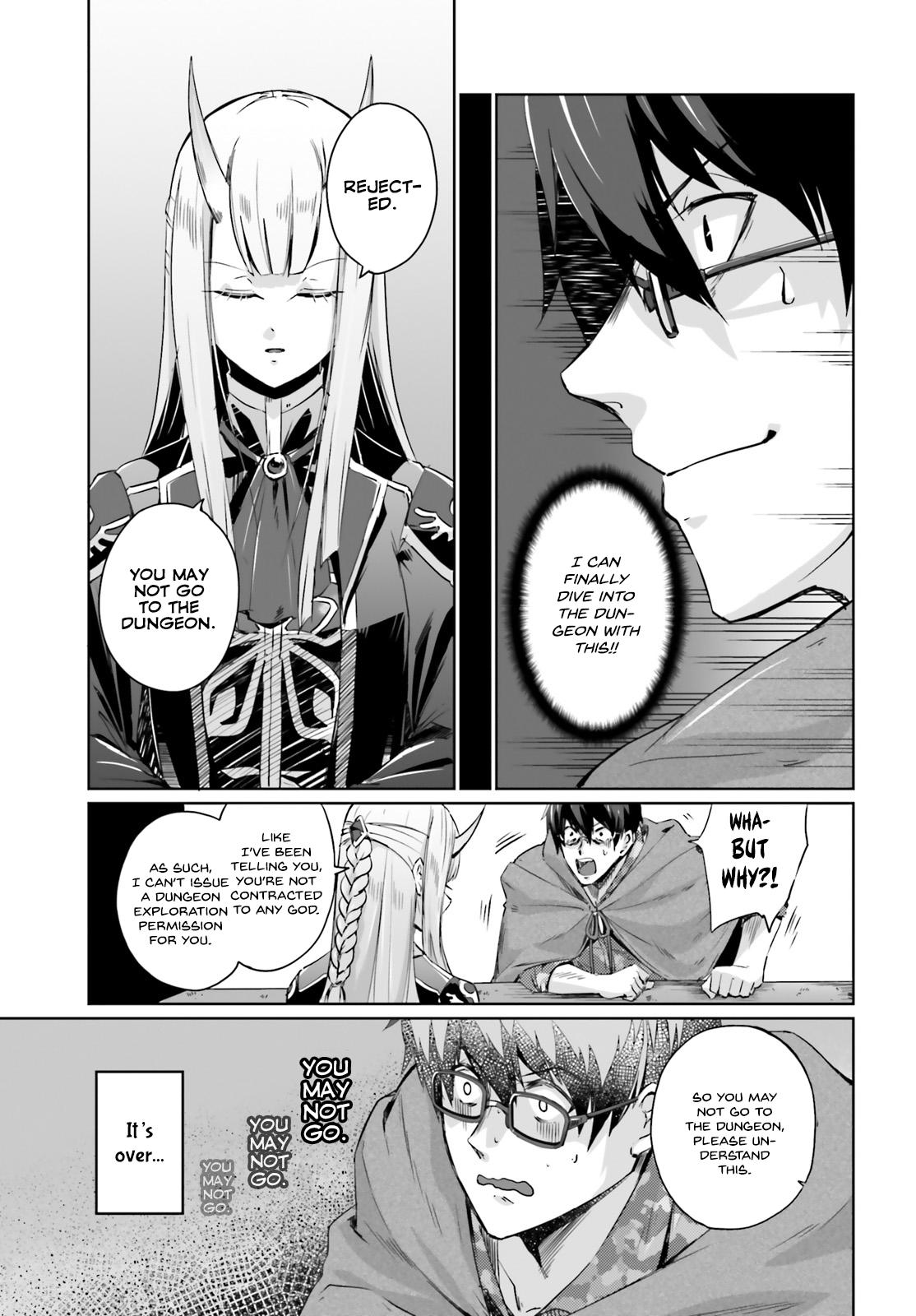 Ihoujin, Dungeon ni Moguru A foreigner can’t explore the dungeon. 第24页