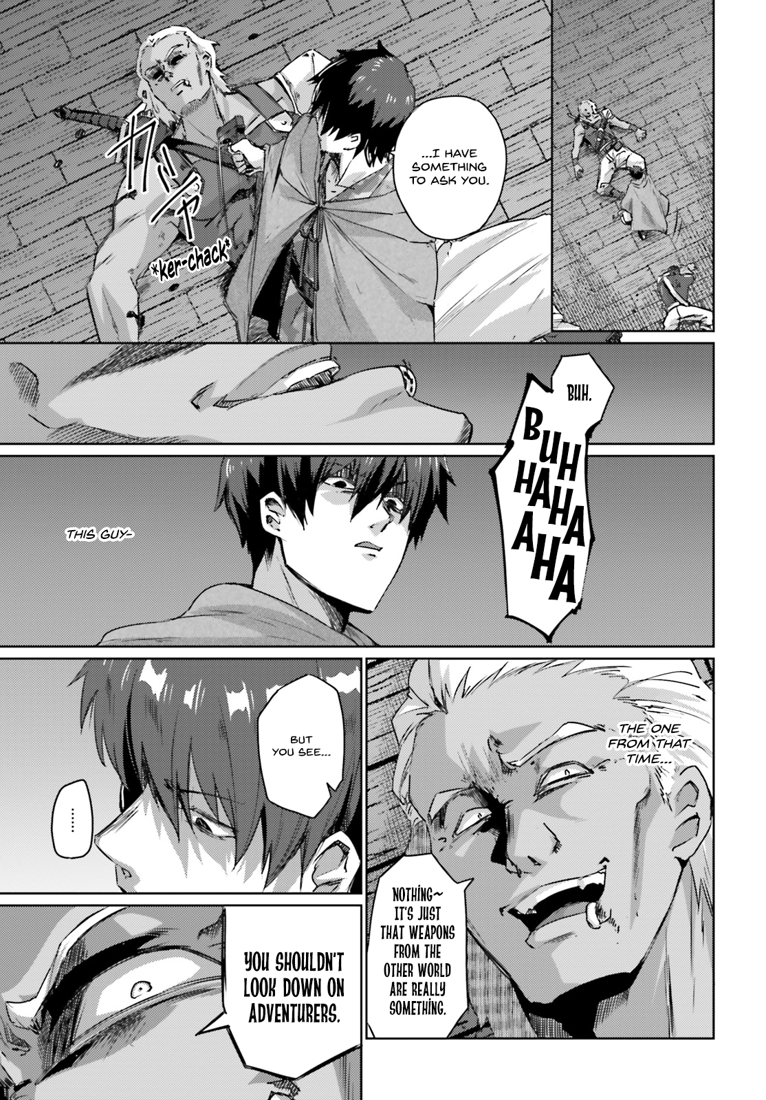 Ihoujin, Dungeon ni Moguru A foreigner can’t explore the dungeon. 第56页