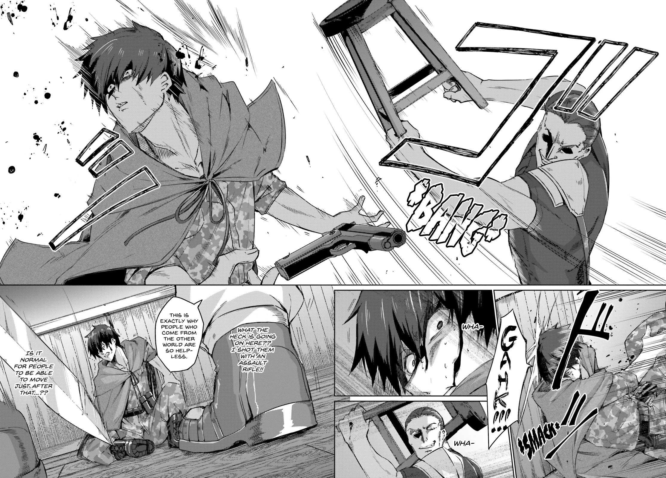 Ihoujin, Dungeon ni Moguru A foreigner can’t explore the dungeon. 第57页