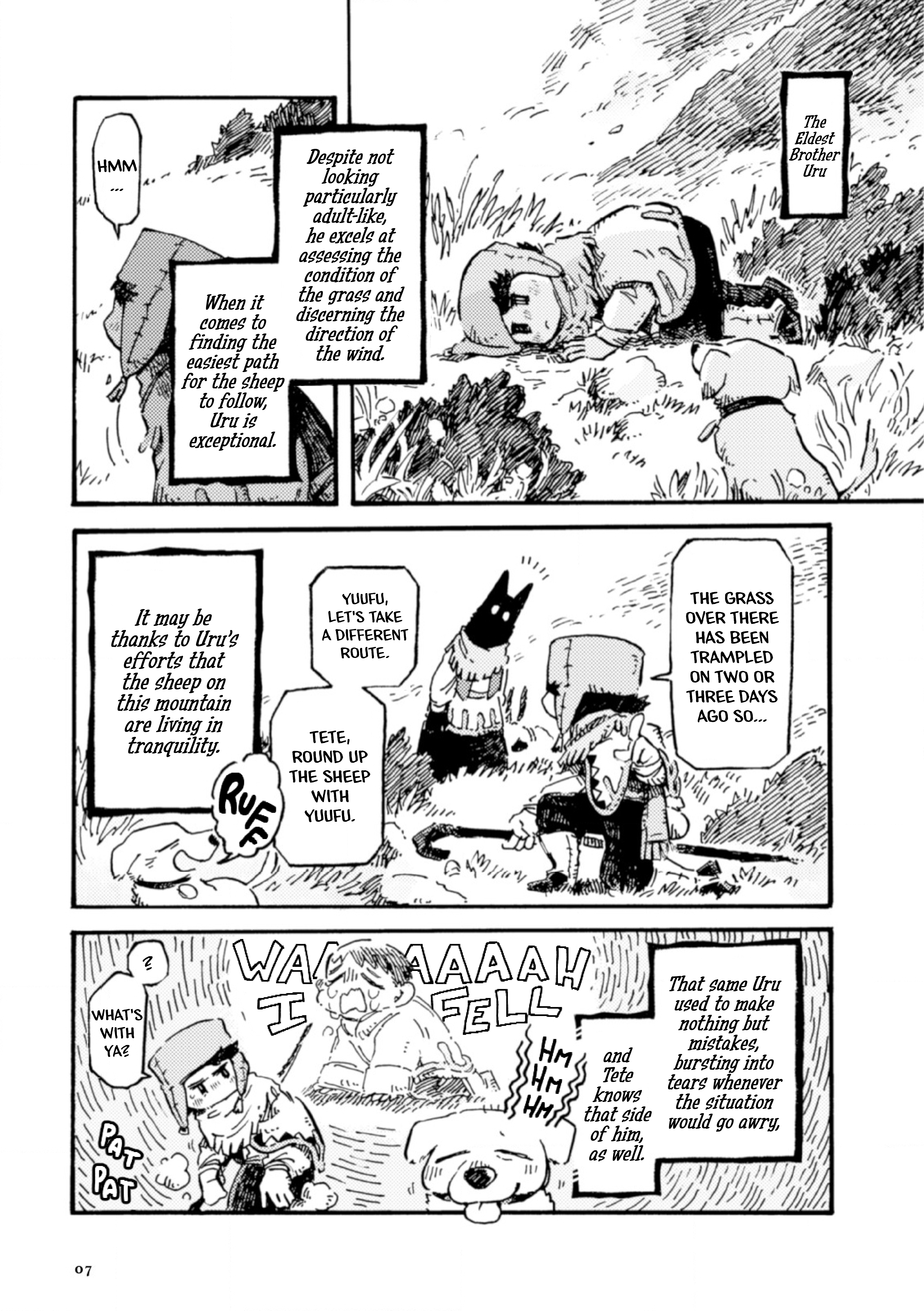Hitsujikai no Kyoudai Tete The Elderly Dog 第7页