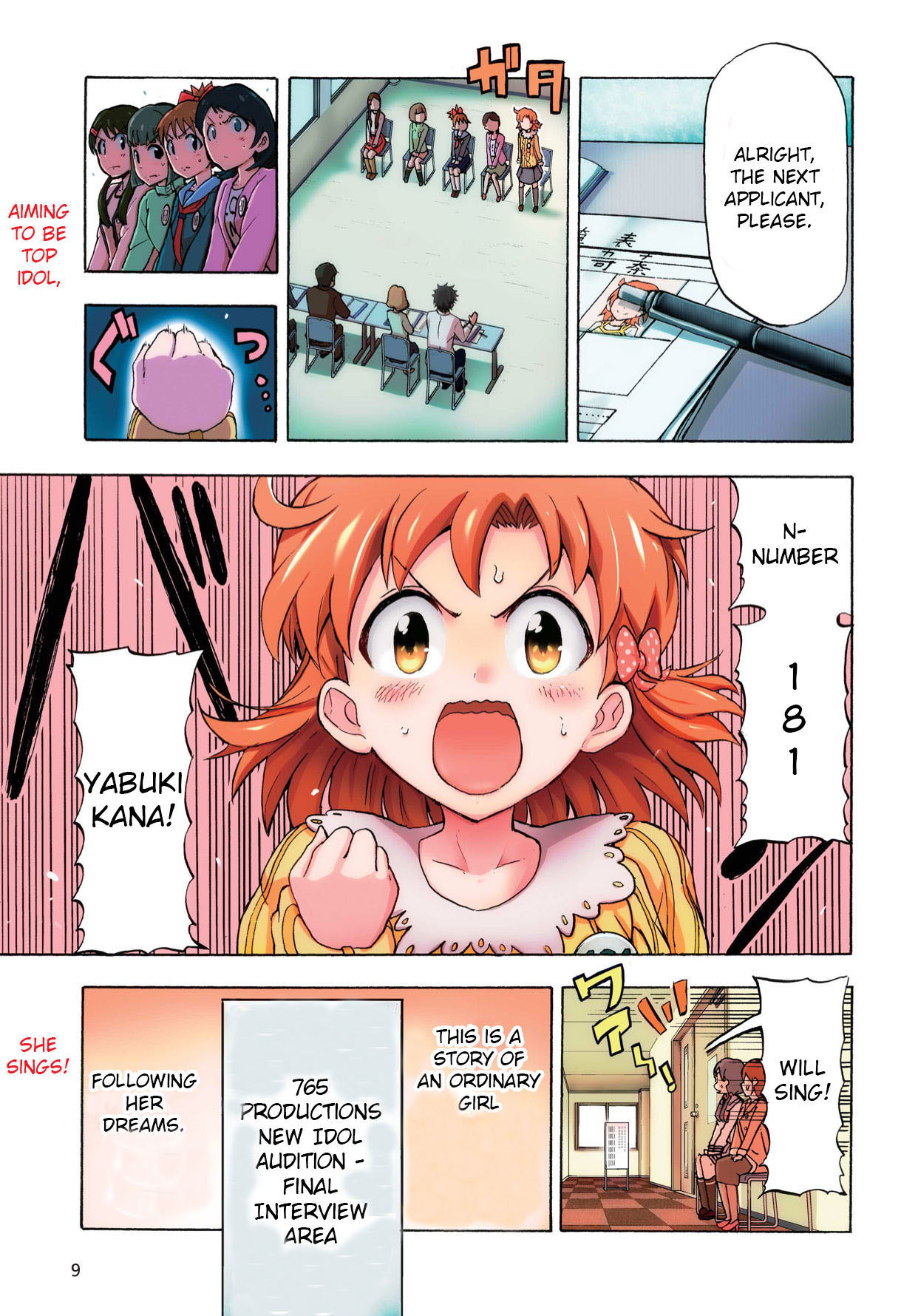 THE iDOLM@STER MILLION LIVE! Blooming Clover My Name is Yabuki Kana ♪ 第3页