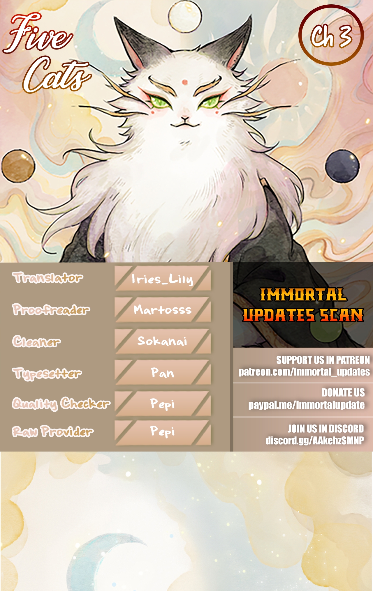 Five Cats Suddenly Enlightened 第1页