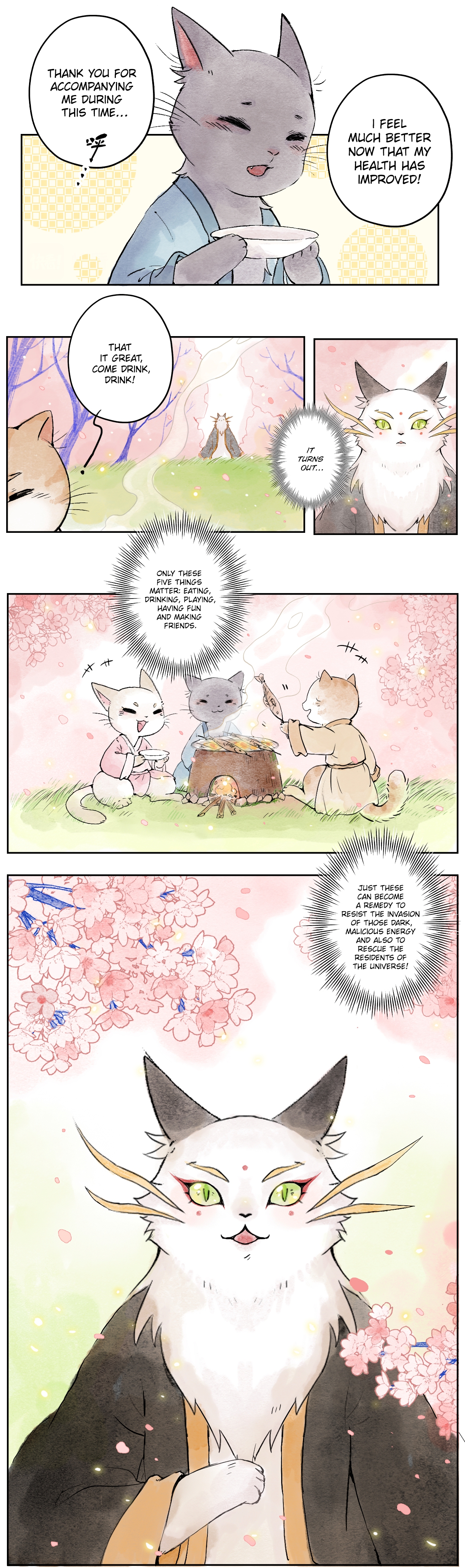 Five Cats Suddenly Enlightened 第5页