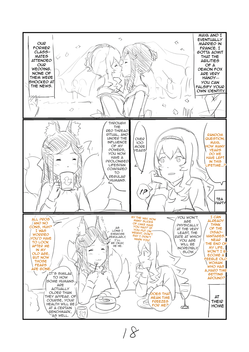 Fox Demon Maya and Human Claudine Ch. 5 第18页