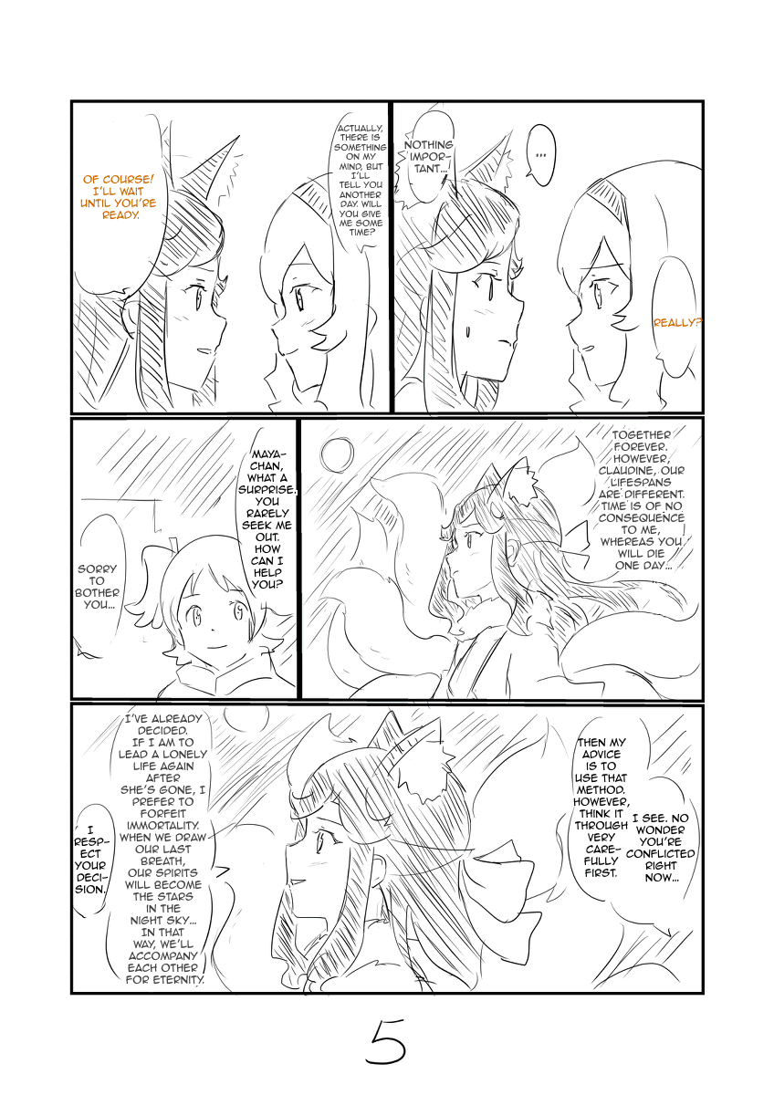 Fox Demon Maya and Human Claudine Ch. 5 第5页