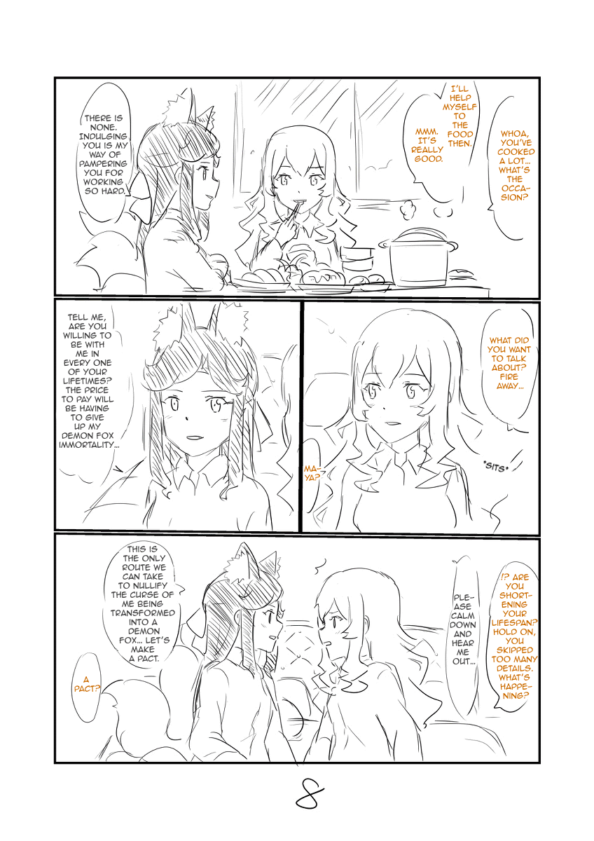 Fox Demon Maya and Human Claudine Ch. 5 第8页
