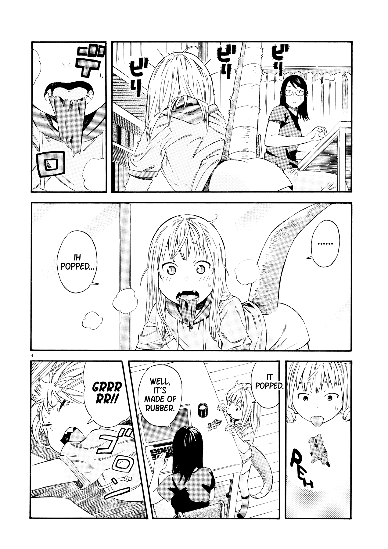 Kyou no Ryuuko-chan Chapter 2: I want to play 第4页