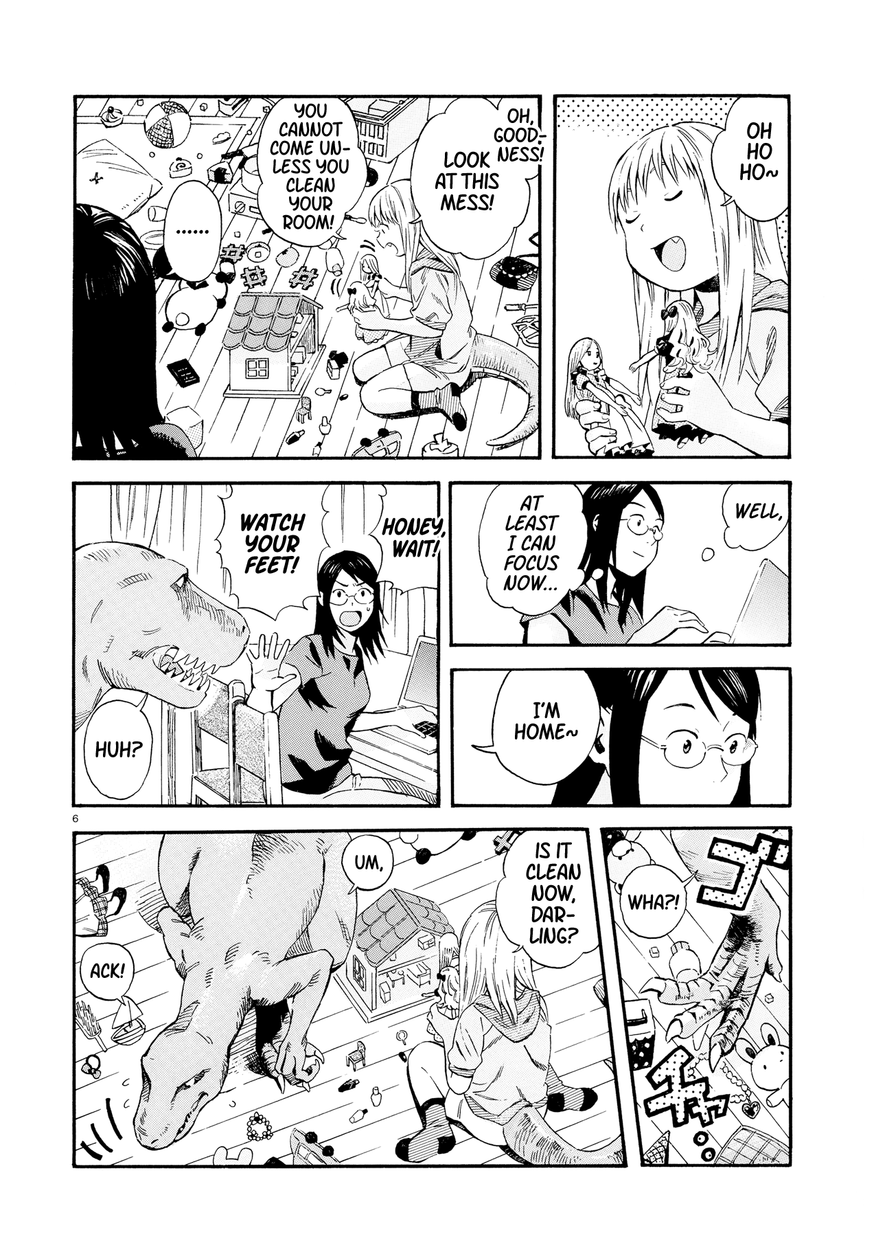 Kyou no Ryuuko-chan Chapter 2: I want to play 第6页