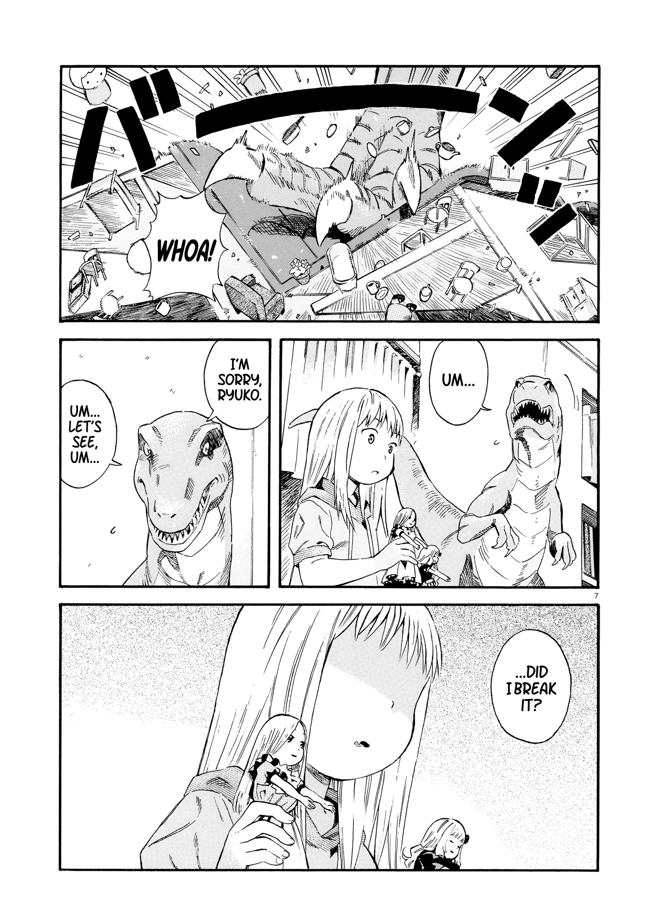 Kyou no Ryuuko-chan Chapter 2: I want to play 第7页
