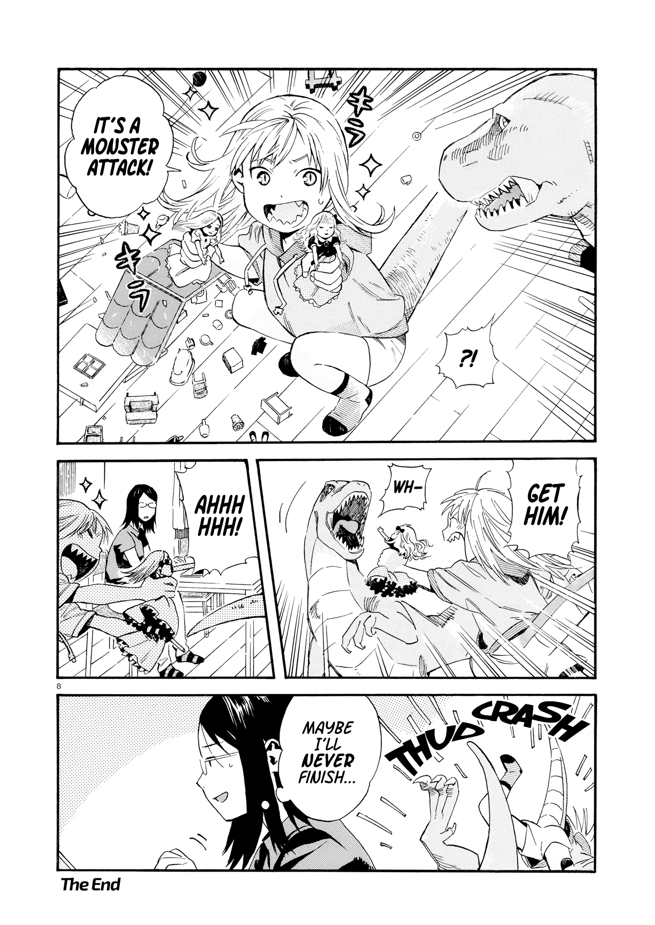 Kyou no Ryuuko-chan Chapter 2: I want to play 第8页