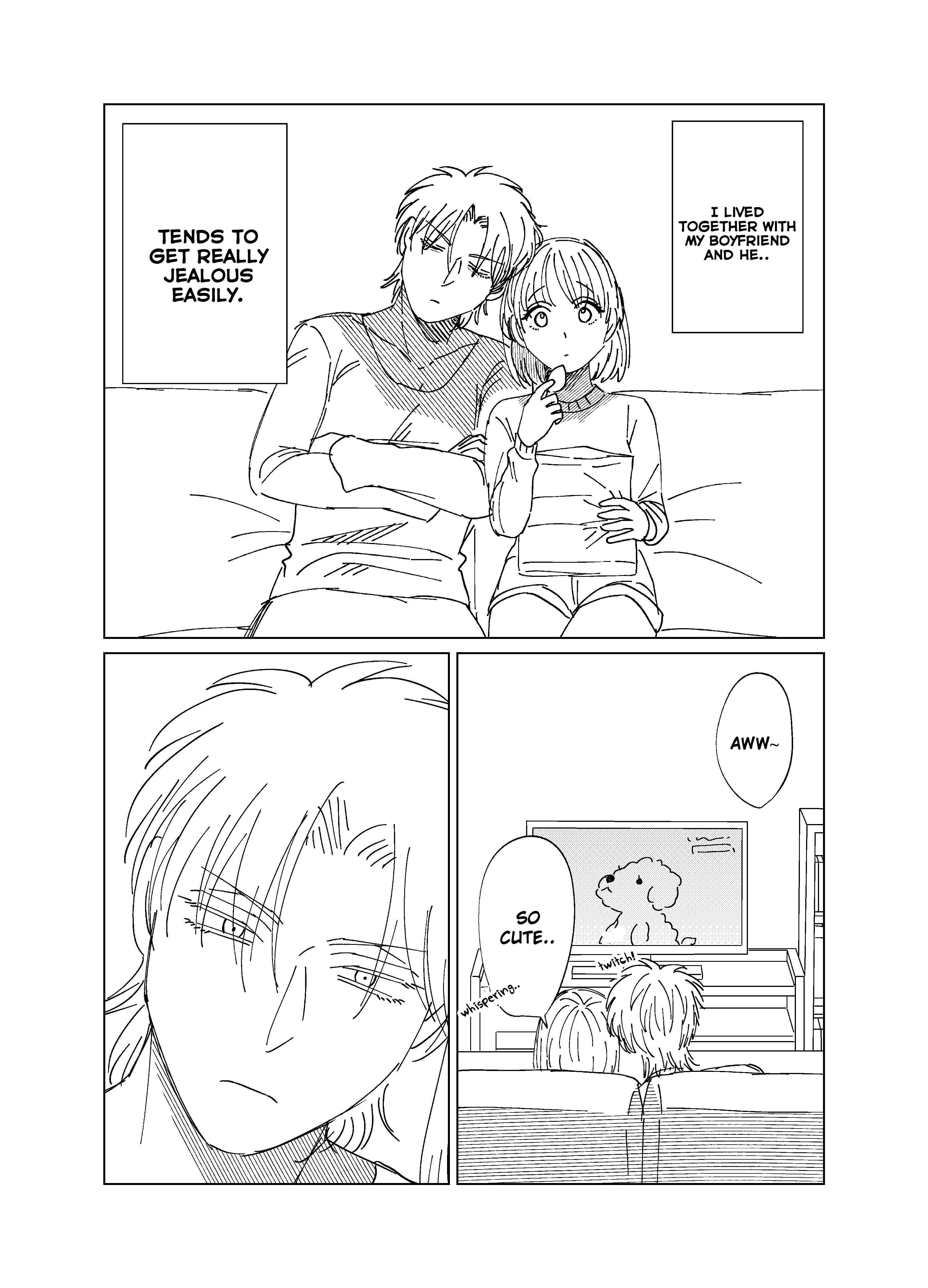 Kumanami Sae's Pixiv Collection Green-eyed Boyfriend 第1页