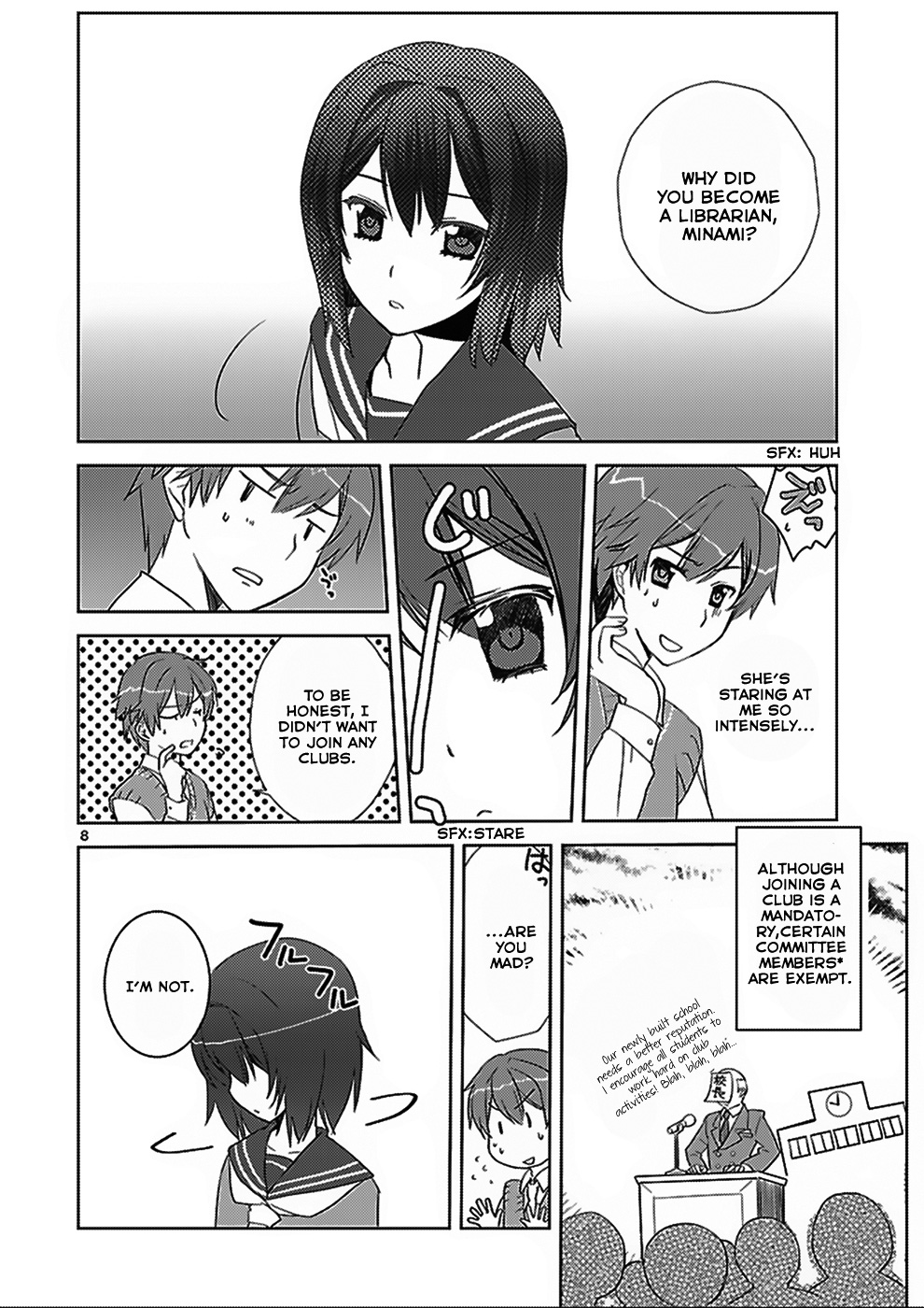 Shinonome Yuuko loves short stories 第8页