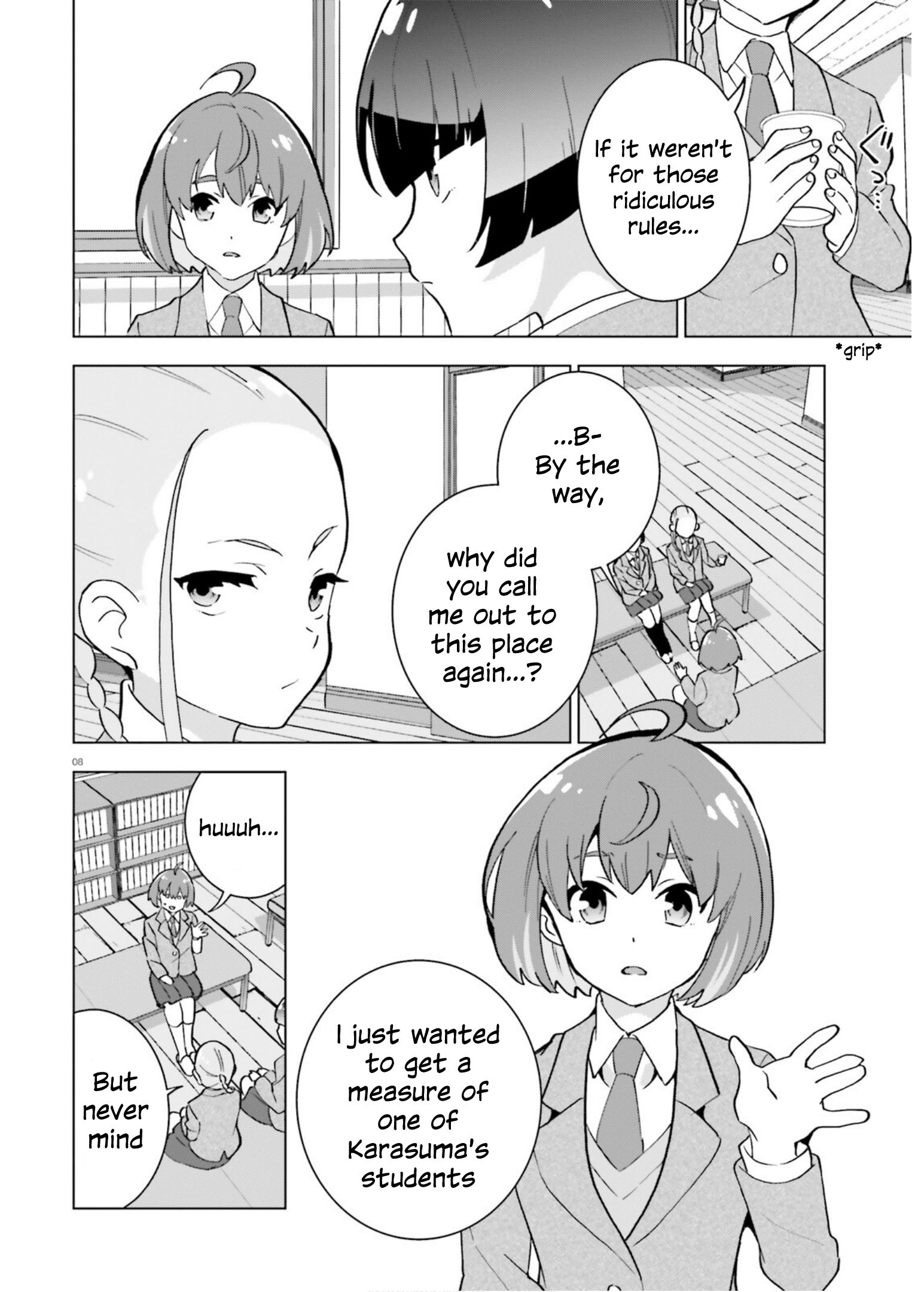 Healer Girl Espressivo Karasuma's student 第8页