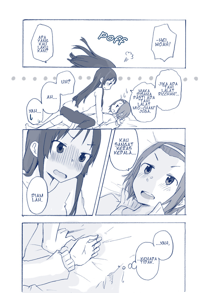 K-ON! - Mole Manga (Doujinshi) 第8页
