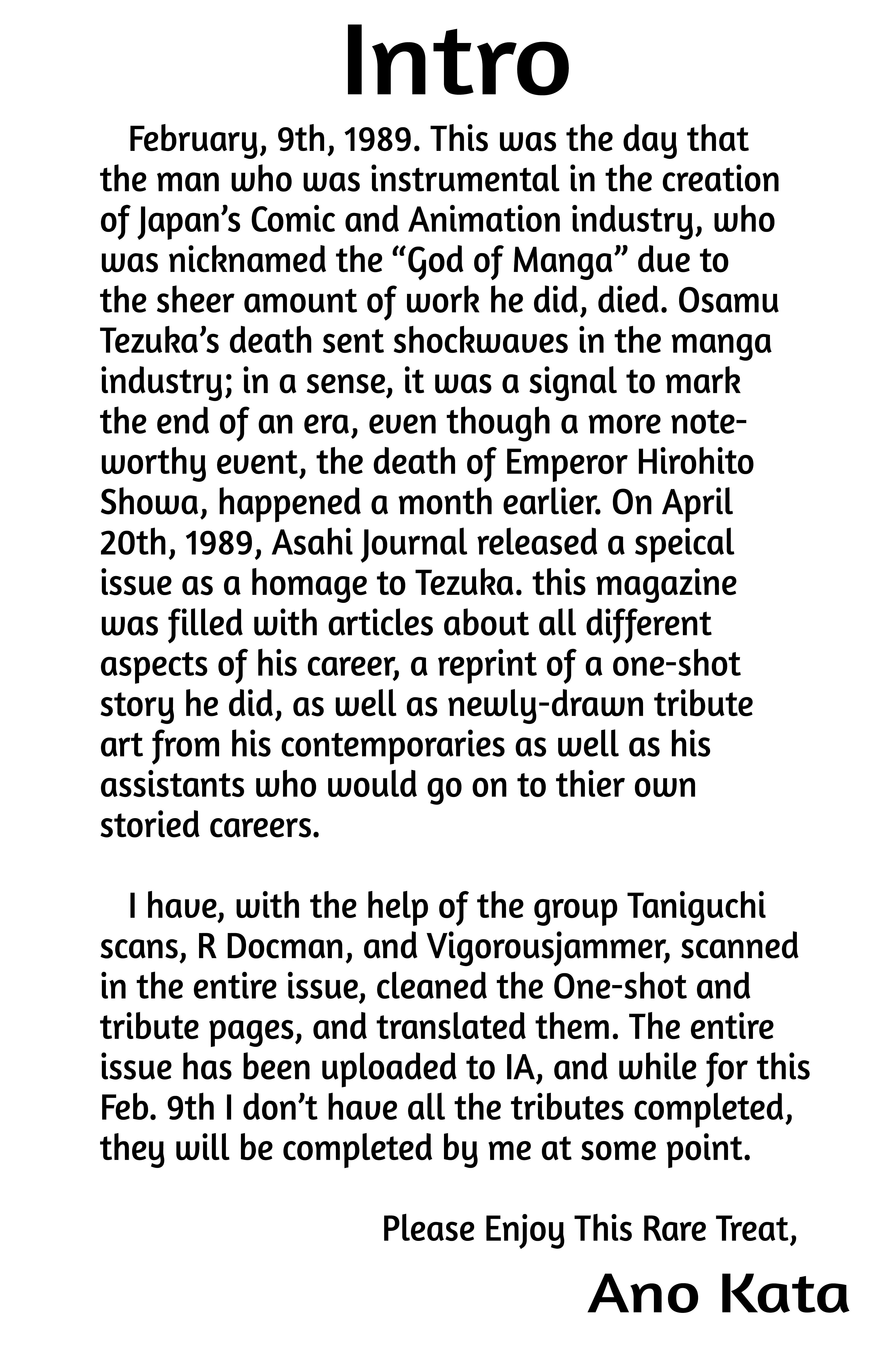 SF Fancy Free Dauberman (Asahi Journal Reprint, 4/20/1989) 第1页