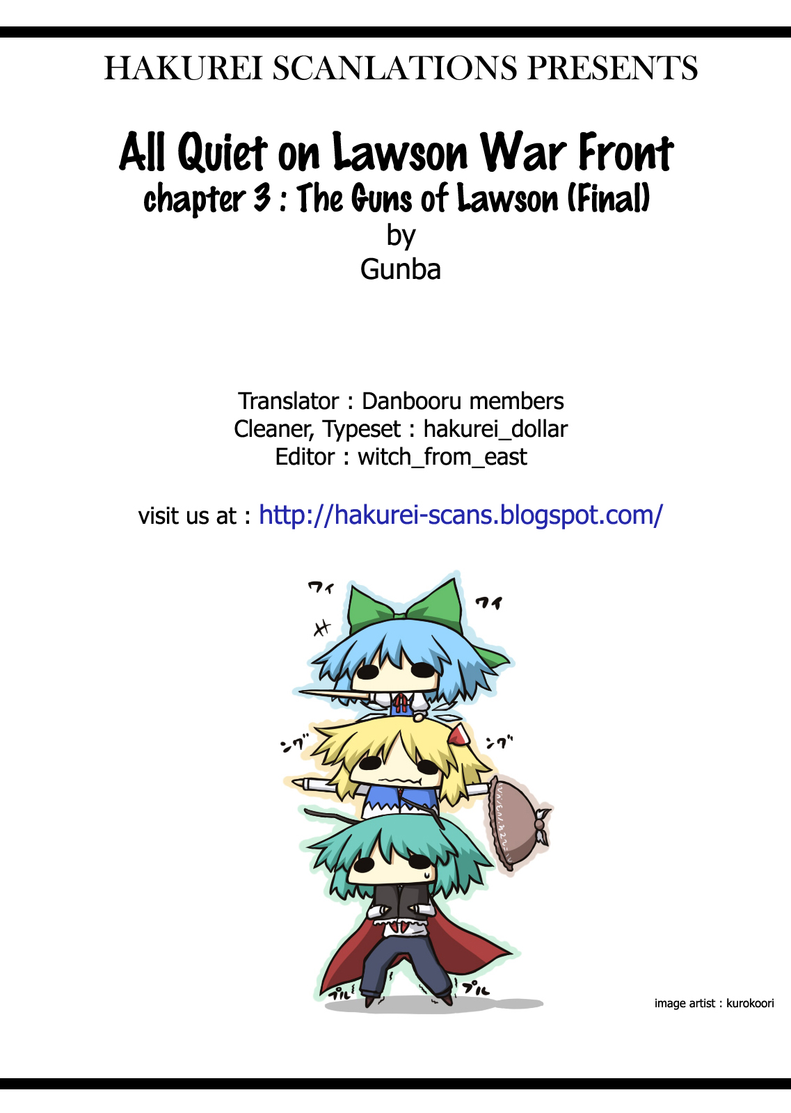 All Quiet on the Lawson Front Ch. 3 第12页