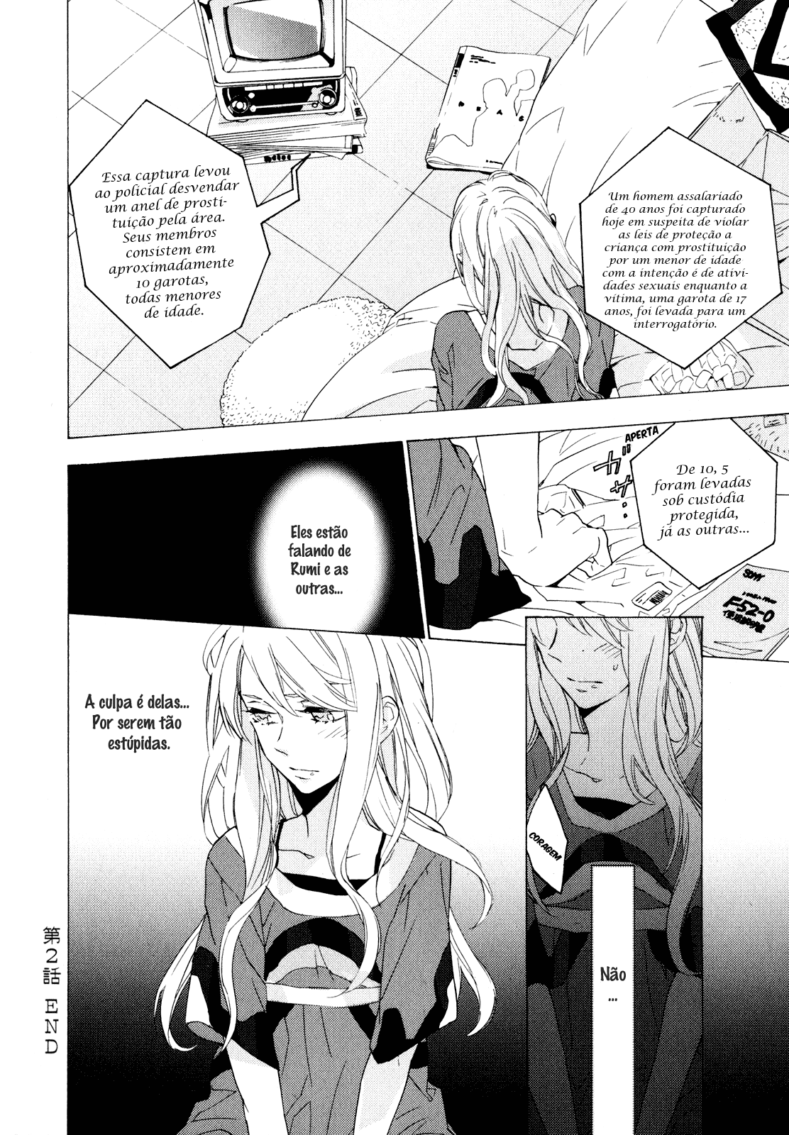 Torikagosou no Kyou mo Nemutai Juunintachi Corajosa Garota de Rua (II) 第36页