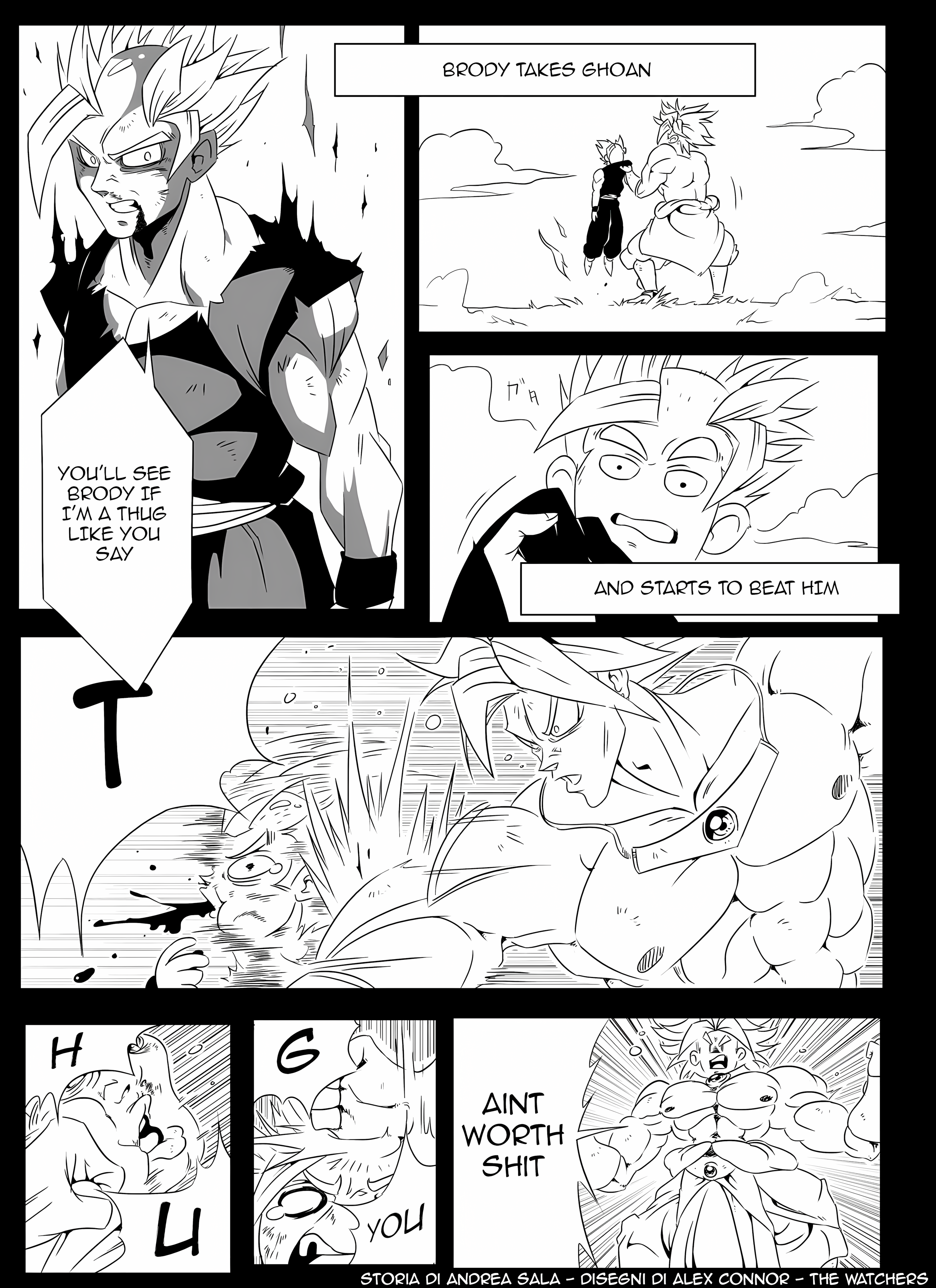 Dragon Ball Z - The Super Warrior Saiyan Warrior You are a very evil being Broly 第18页