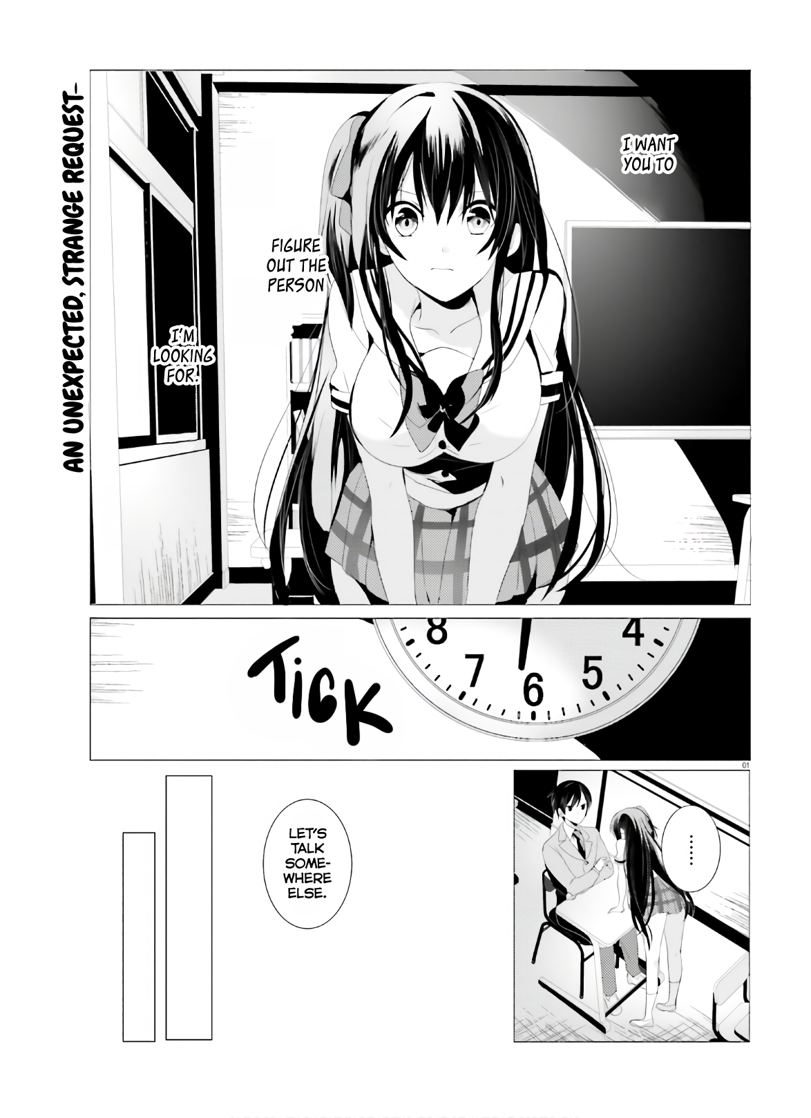 Tantei wa Mou, Shindeiru Whose Heart is it? 第1页