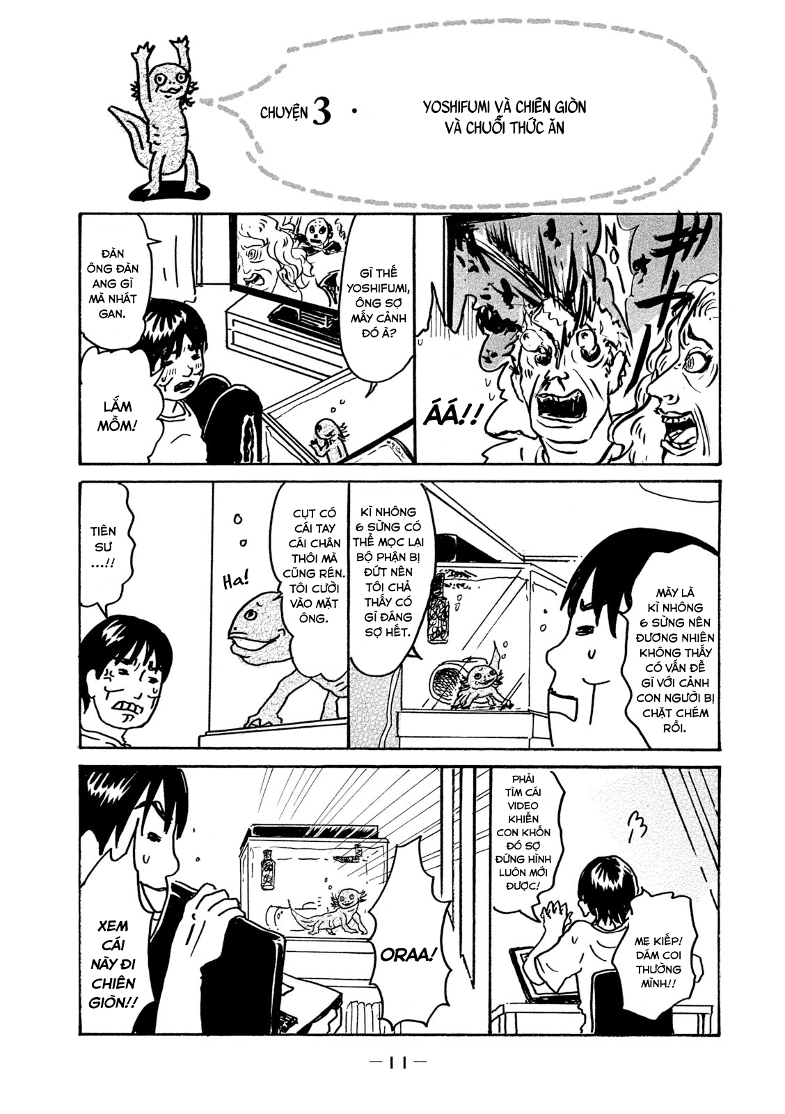 Yoshifumi to Karaage Yoshifumi và Chiên giòn và chuỗi thức ăn 第2页